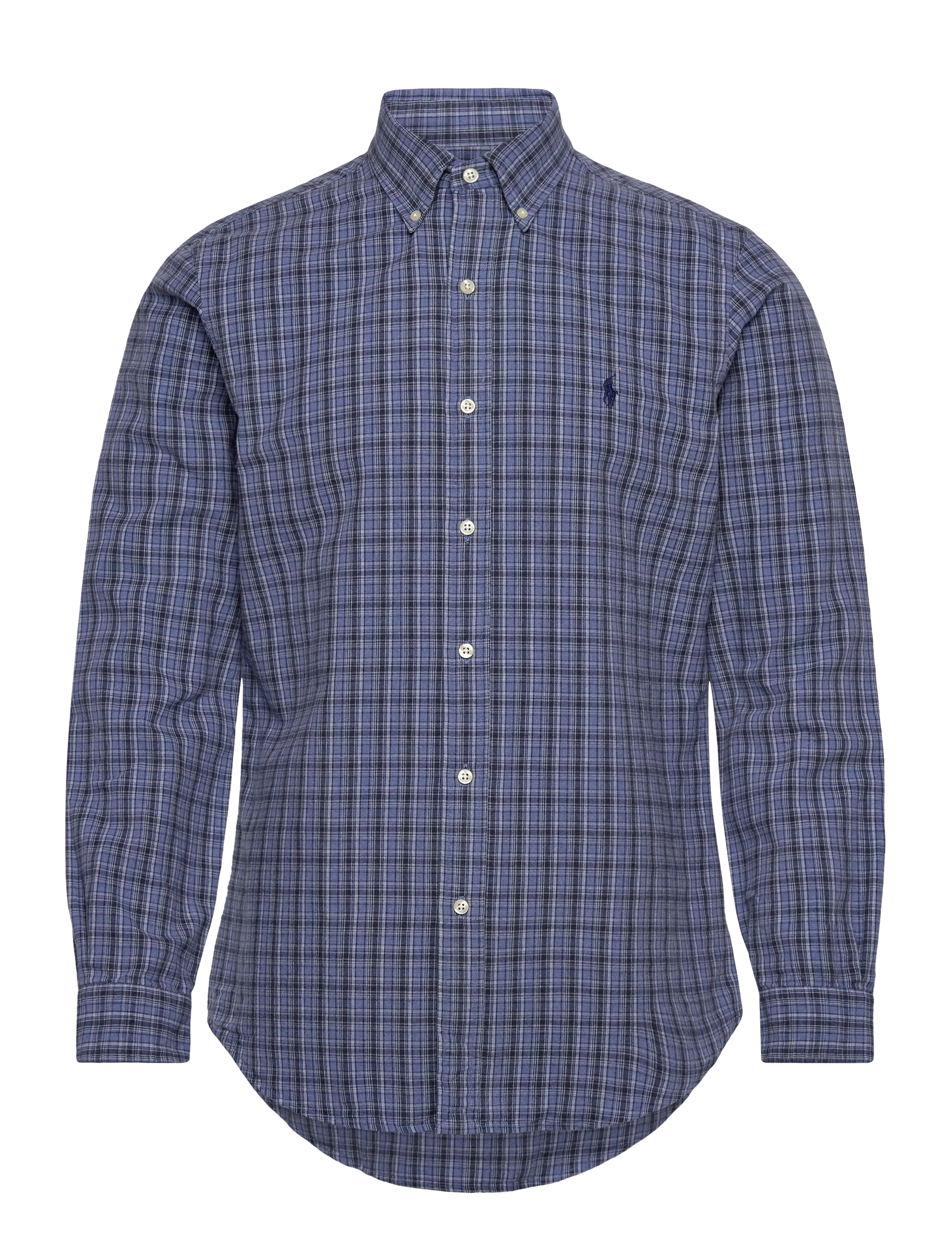 Polo Ralph Lauren Custom Fit Brushed Oxford Shirt - Oxford-Hemden - 7033A BLUE HEATHE / blue