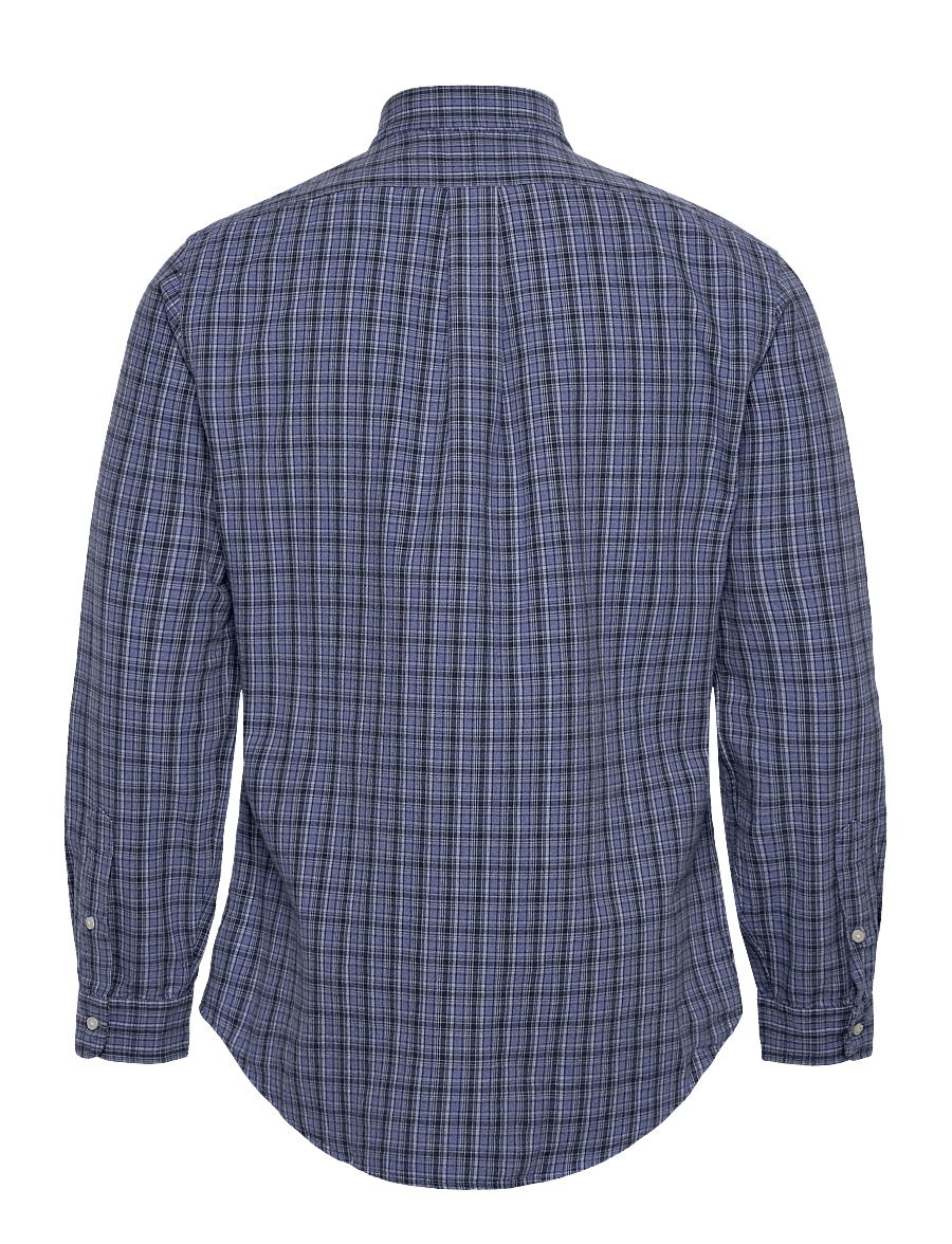 Polo Ralph Lauren - Custom Fit Brushed Oxford Shirt - oxford-hemden - 7033a blue heathe - 1