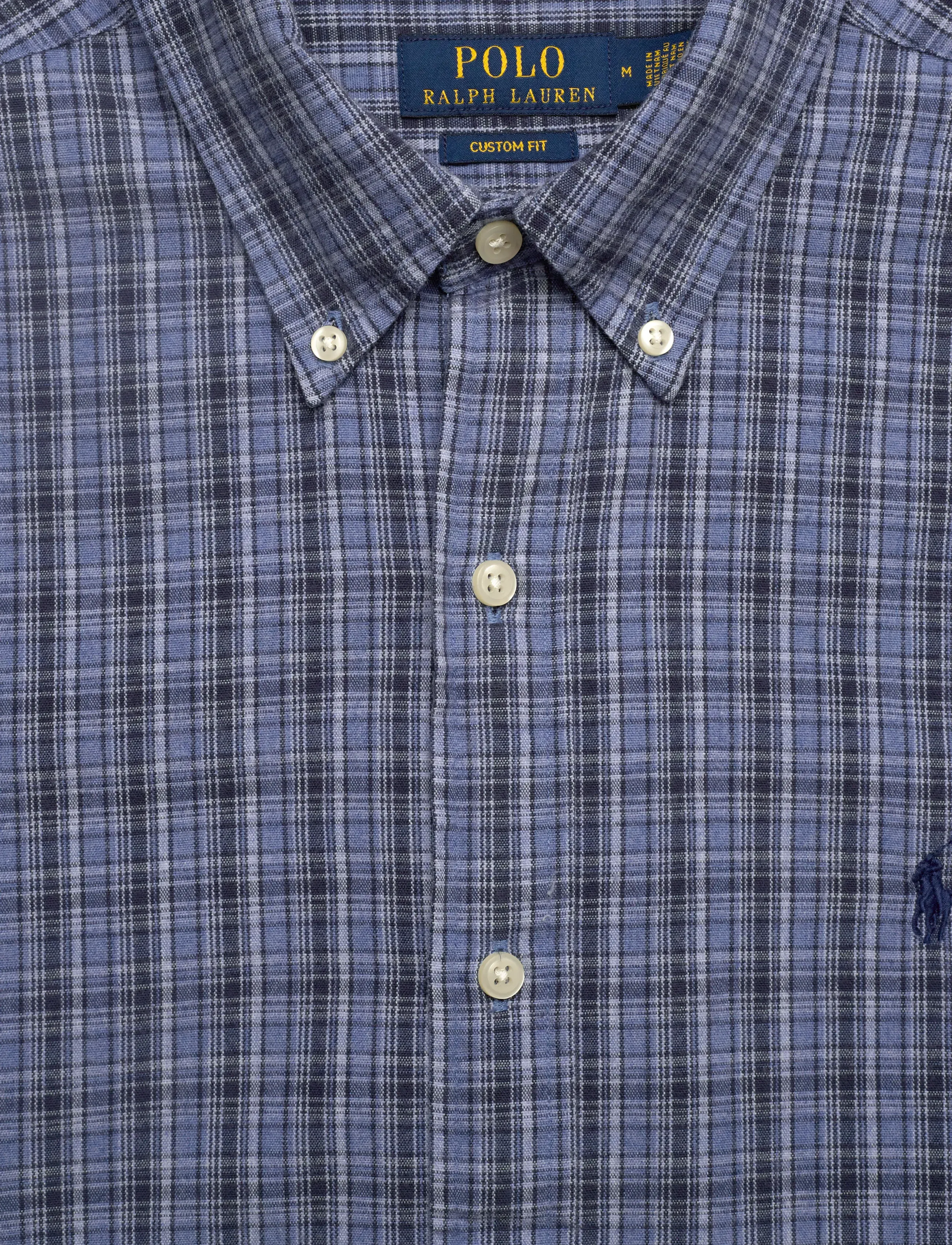 Polo Ralph Lauren - Custom Fit Brushed Oxford Shirt - oxford-hemden - 7033a blue heathe - 2