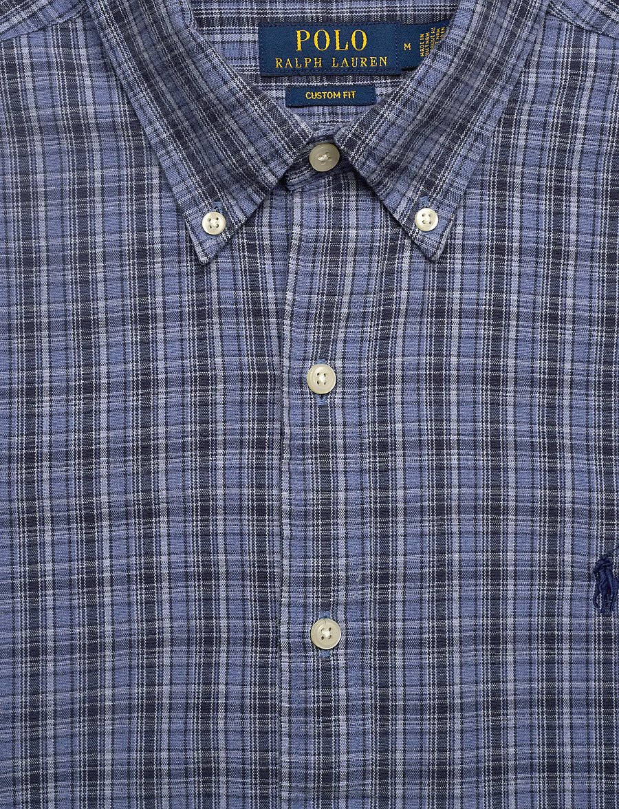 Polo Ralph Lauren - Custom Fit Brushed Oxford Shirt - oxford-hemden - 7033a blue heathe - 2