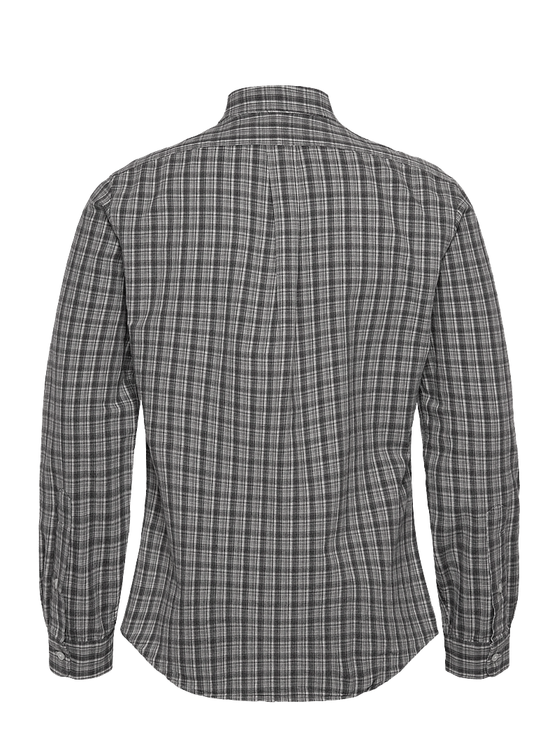 Polo Ralph Lauren - Custom Fit Brushed Oxford Shirt - basic skjortor - 7033b grey heathe - 1