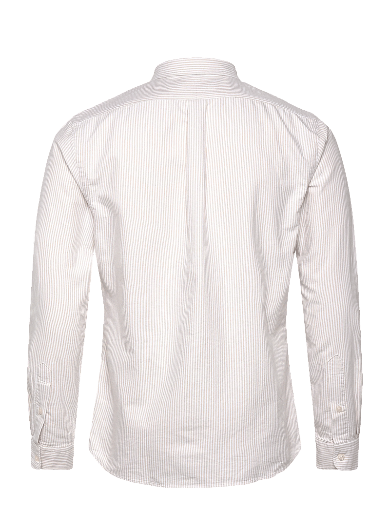 Polo Ralph Lauren - Slim Fit Striped Oxford Shirt - basic-hemden - 6636g coastal bei - 1