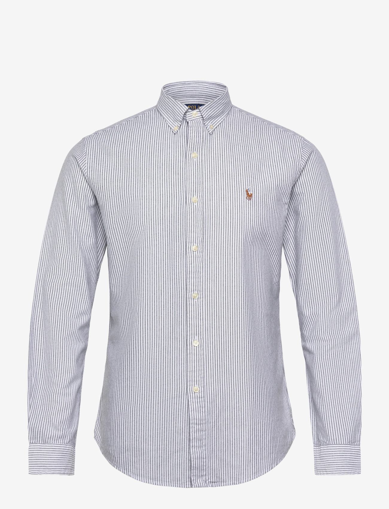 Polo Ralph Lauren - CLASSIC OXFORD-SLBDPPCS UNI STRIPE - tavalised t-särgid - 6636o slate/white - 0