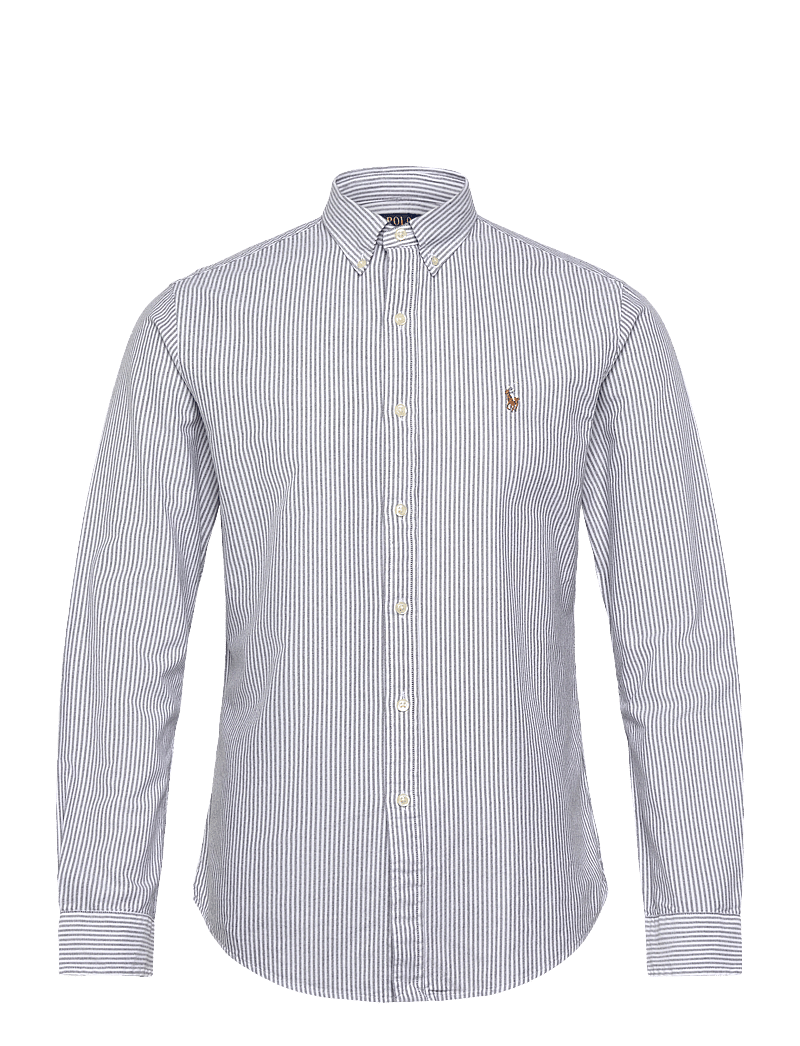Polo Ralph Lauren - CLASSIC OXFORD-SLBDPPCS UNI STRIPE - tavalised t-särgid - 6636o slate/white - 0