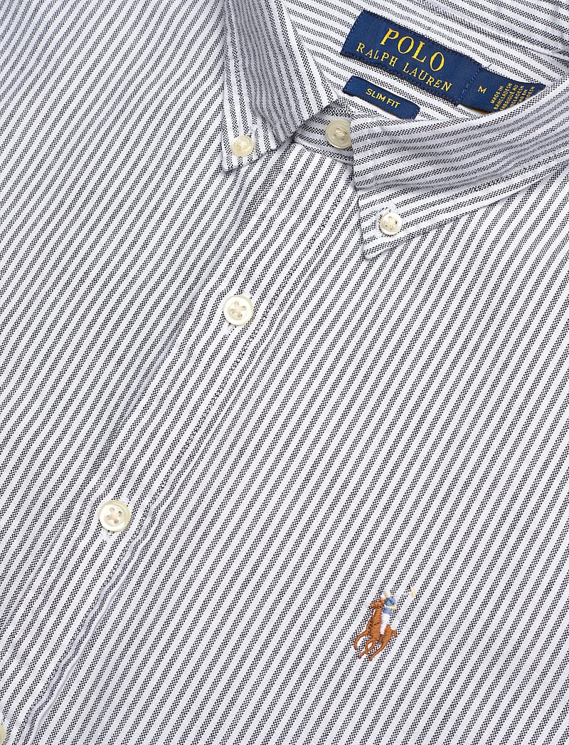 Polo Ralph Lauren - CLASSIC OXFORD-SLBDPPCS UNI STRIPE - tavalised t-särgid - 6636o slate/white - 3