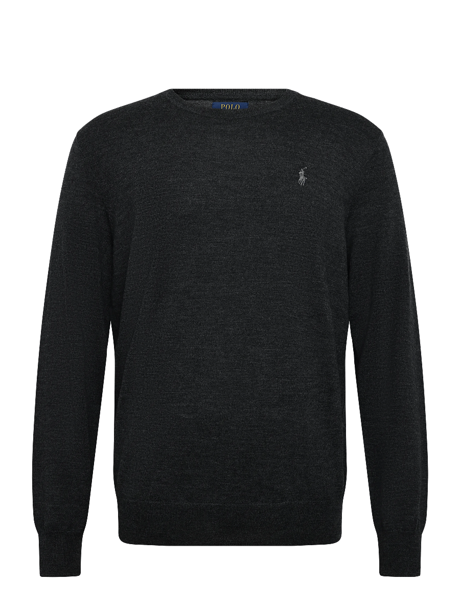 Polo Ralph Lauren - Washable Wool Crewneck Sweater - rundhals - dark granite hthr - 0