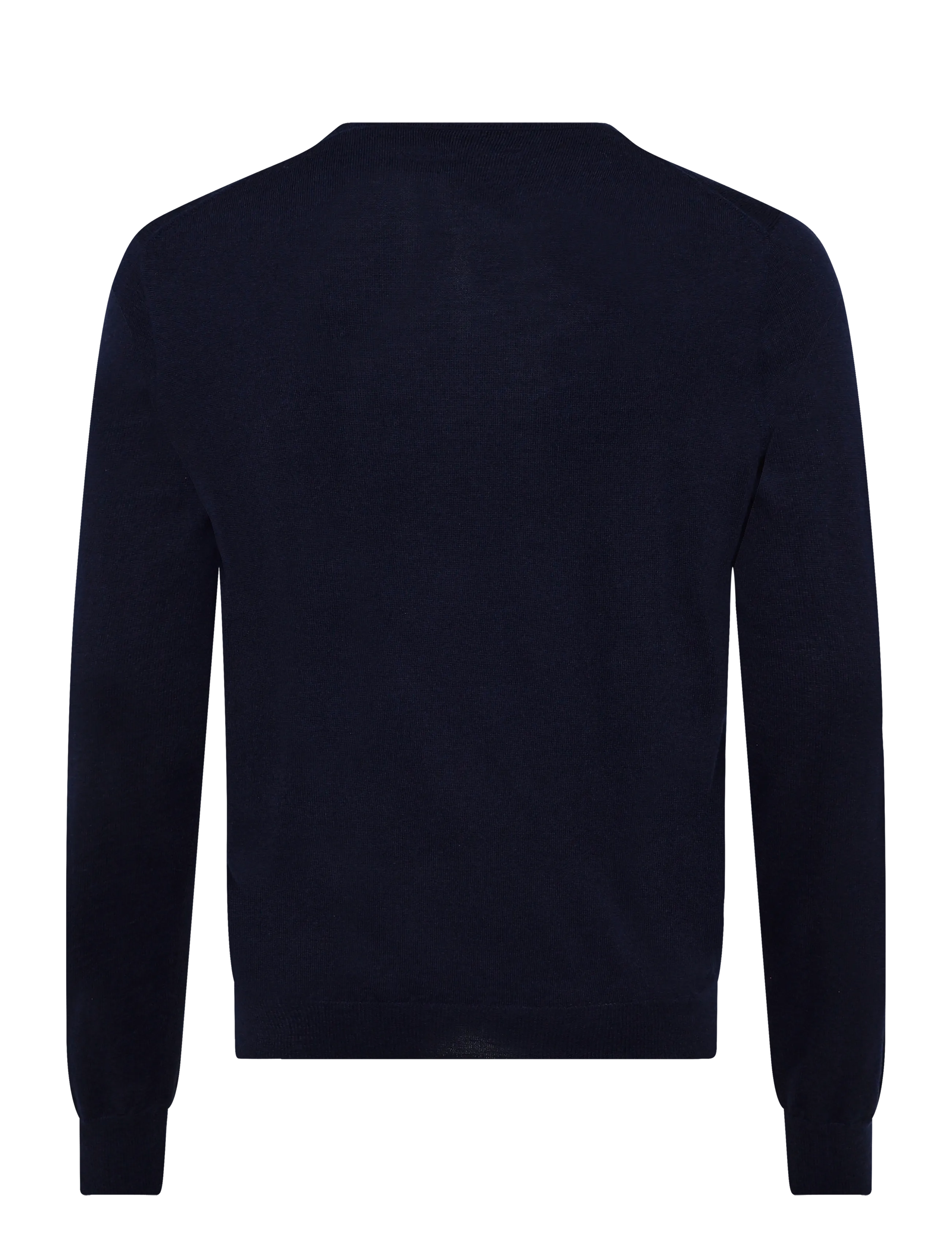 Polo Ralph Lauren - Washable Wool Crewneck Sweater - Ümara kaelusega - hunter navy - 1