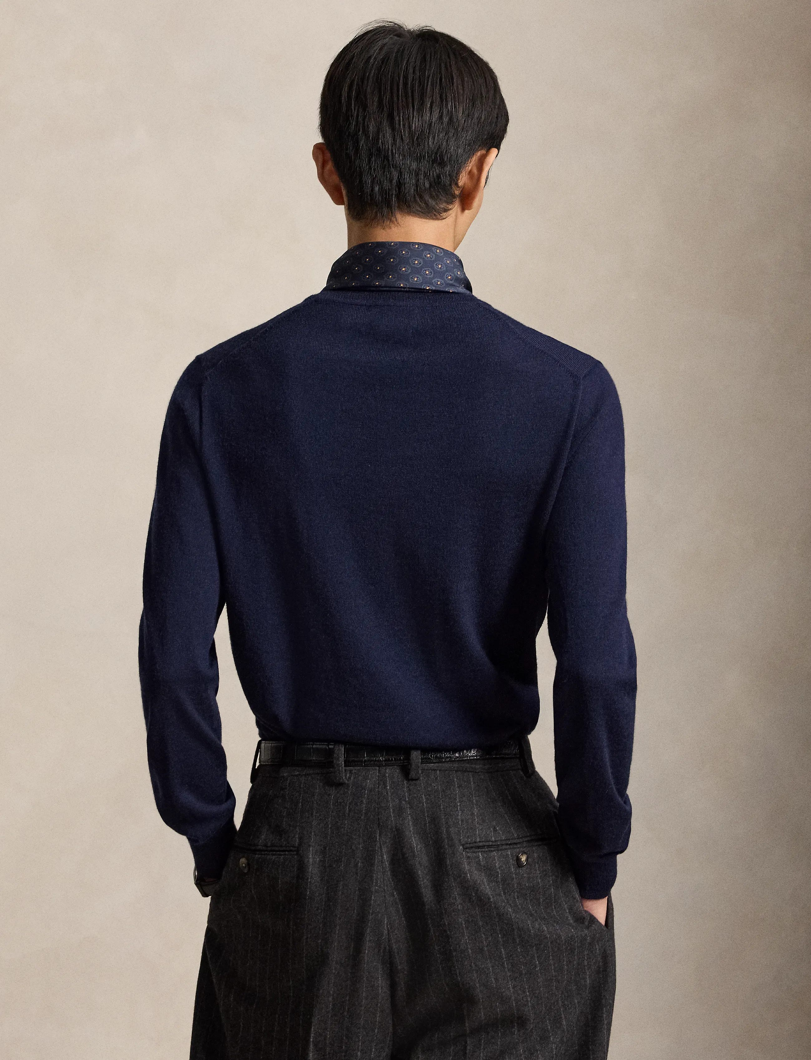 Polo Ralph Lauren Washable Wool Crewneck Sweater stickade tröjor herr – bild 2