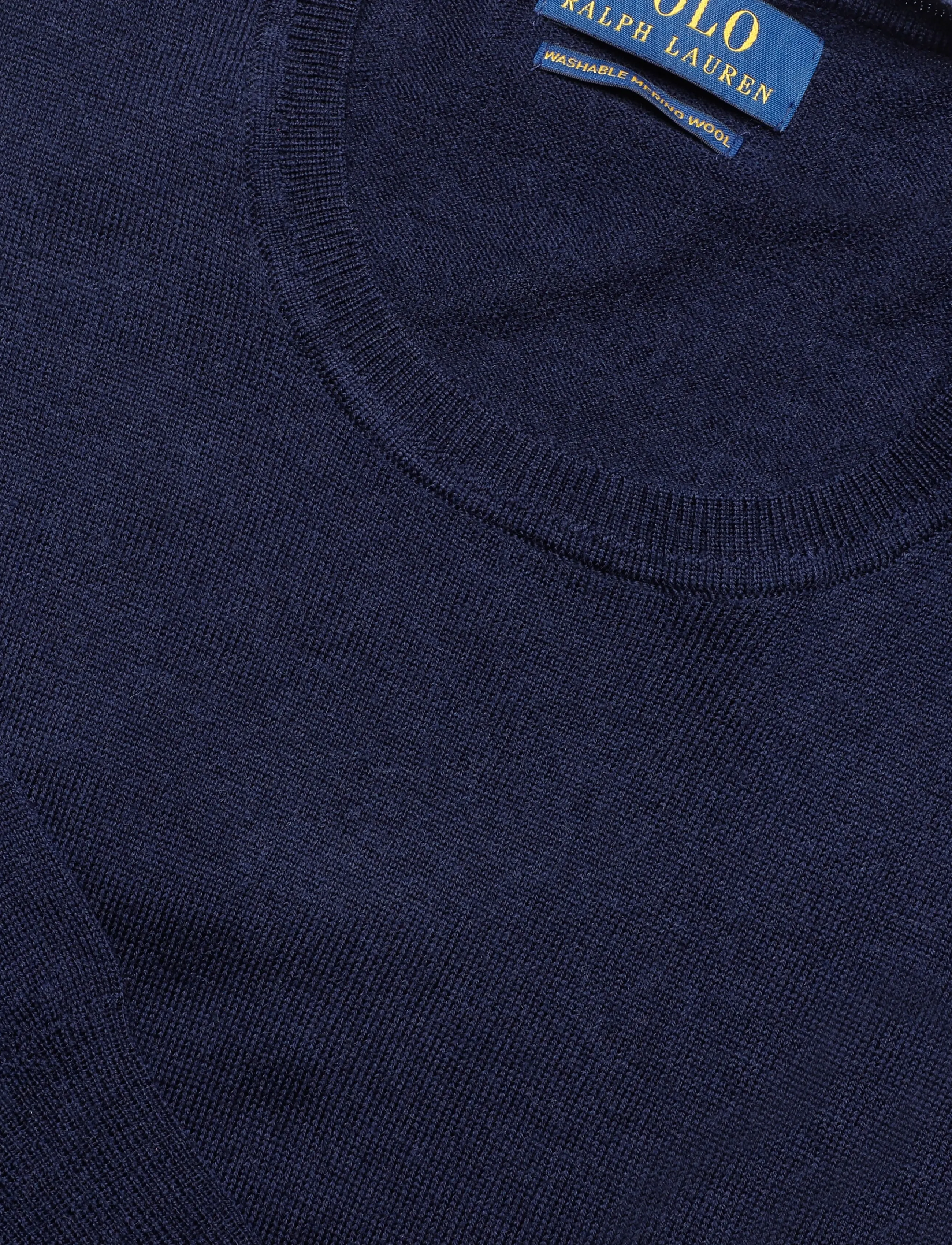 Polo Ralph Lauren - Washable Wool Crewneck Sweater - Ümara kaelusega - hunter navy - 2