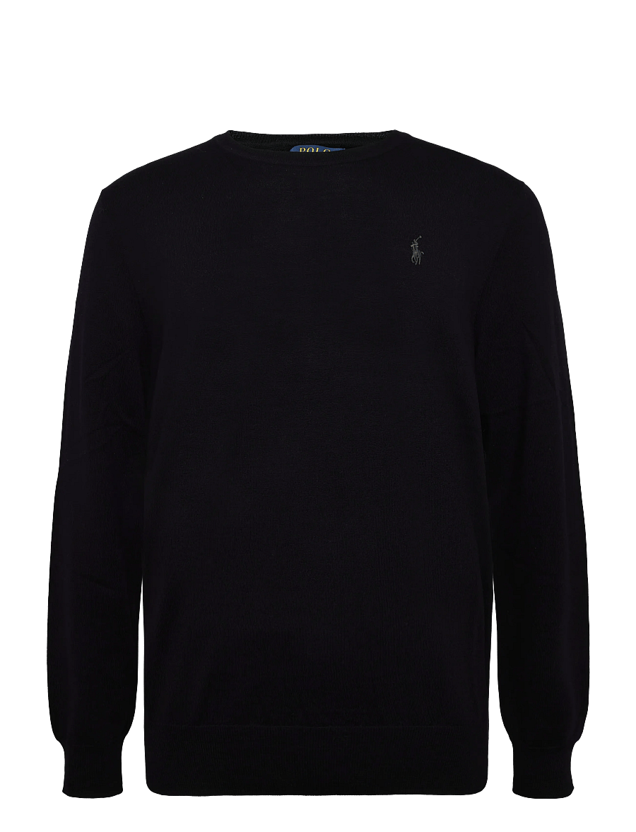 Polo Ralph Lauren - Washable Wool Crewneck Sweater - rund hals - polo black - 0