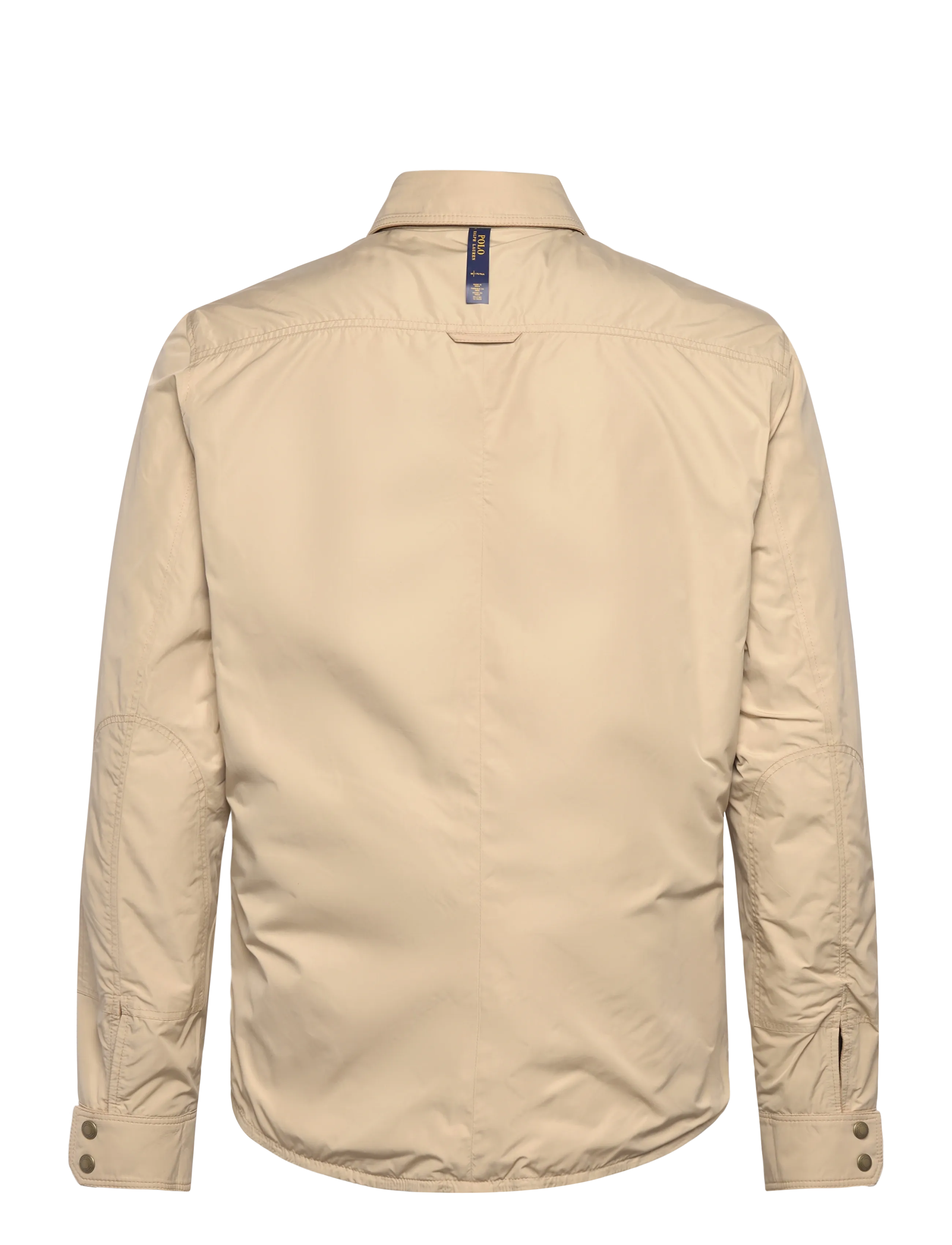 Polo Ralph Lauren - Reversible Suede-Taffeta Shirt Jacket - leather jackets - vintage khaki/dun - 3
