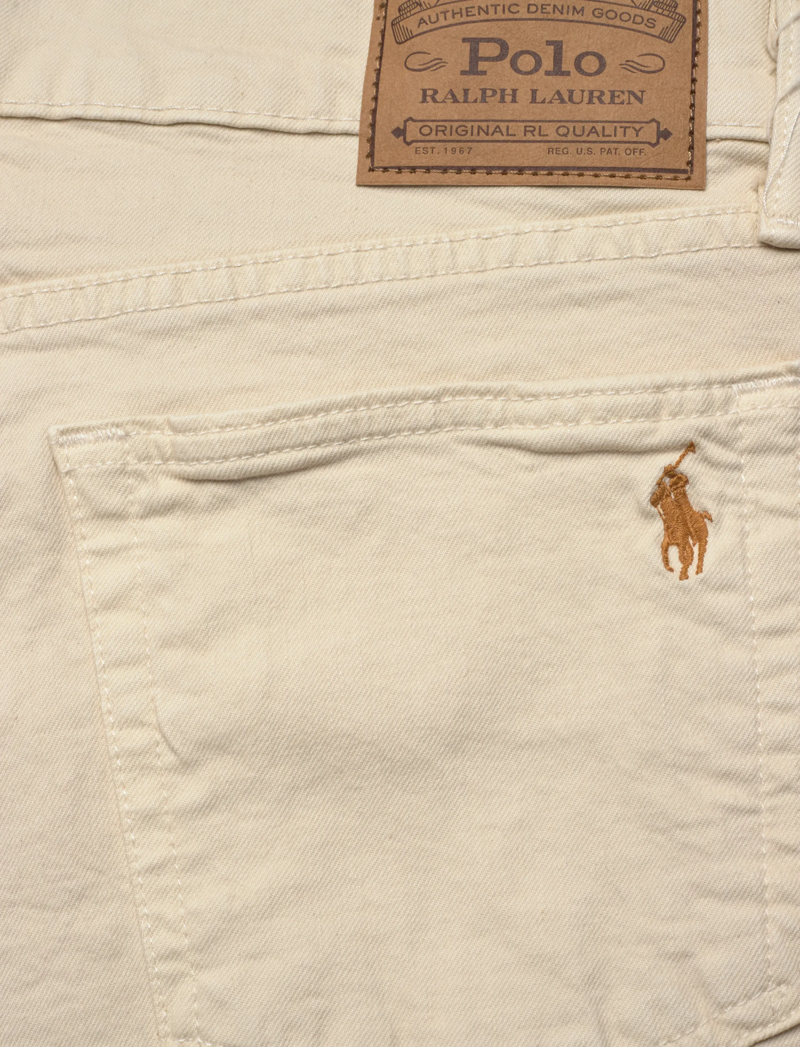 Polo Ralph Lauren - Sullivan Slim Polo Pony Stretch Jean - slim jeans - hdn andover cream - 4