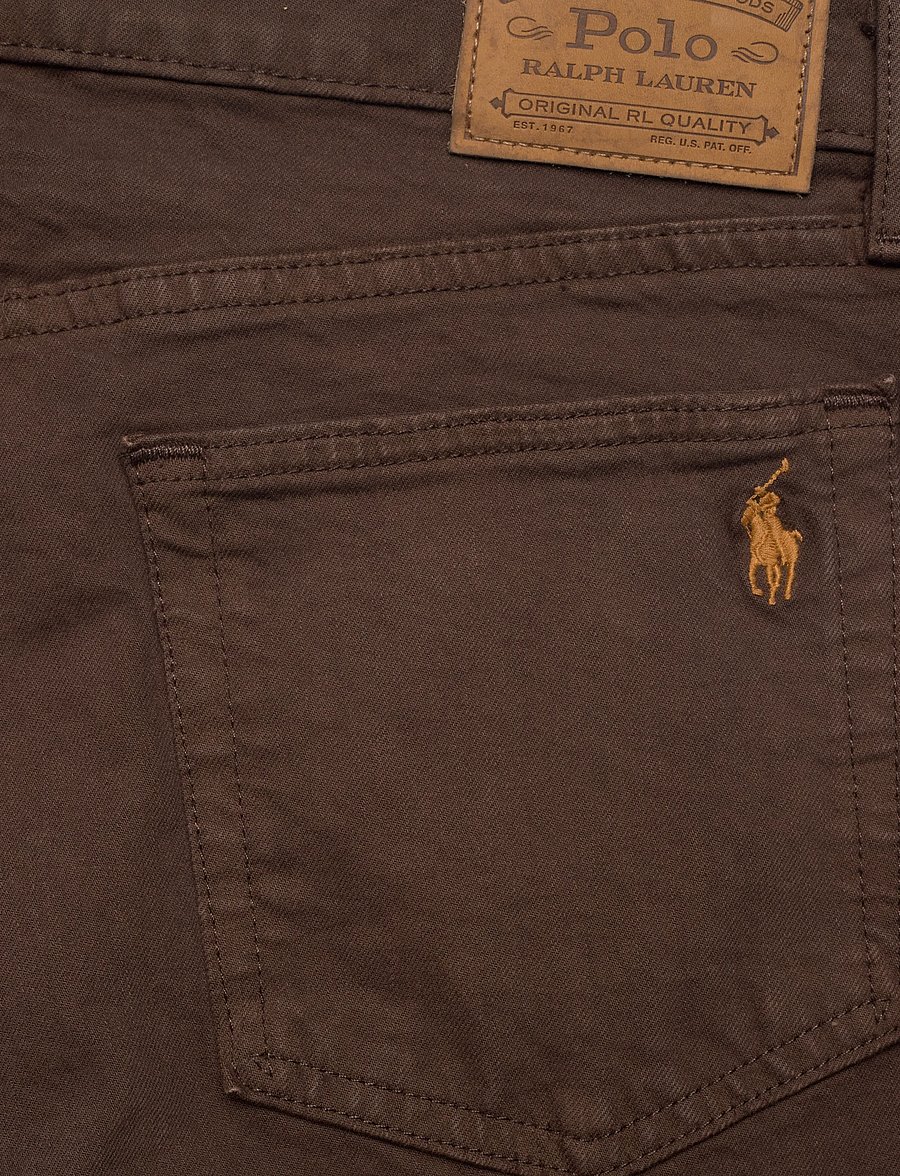 Polo Ralph Lauren - Sullivan Slim Polo Pony Stretch Jean - slim jeans - hdn circuit brown - 4