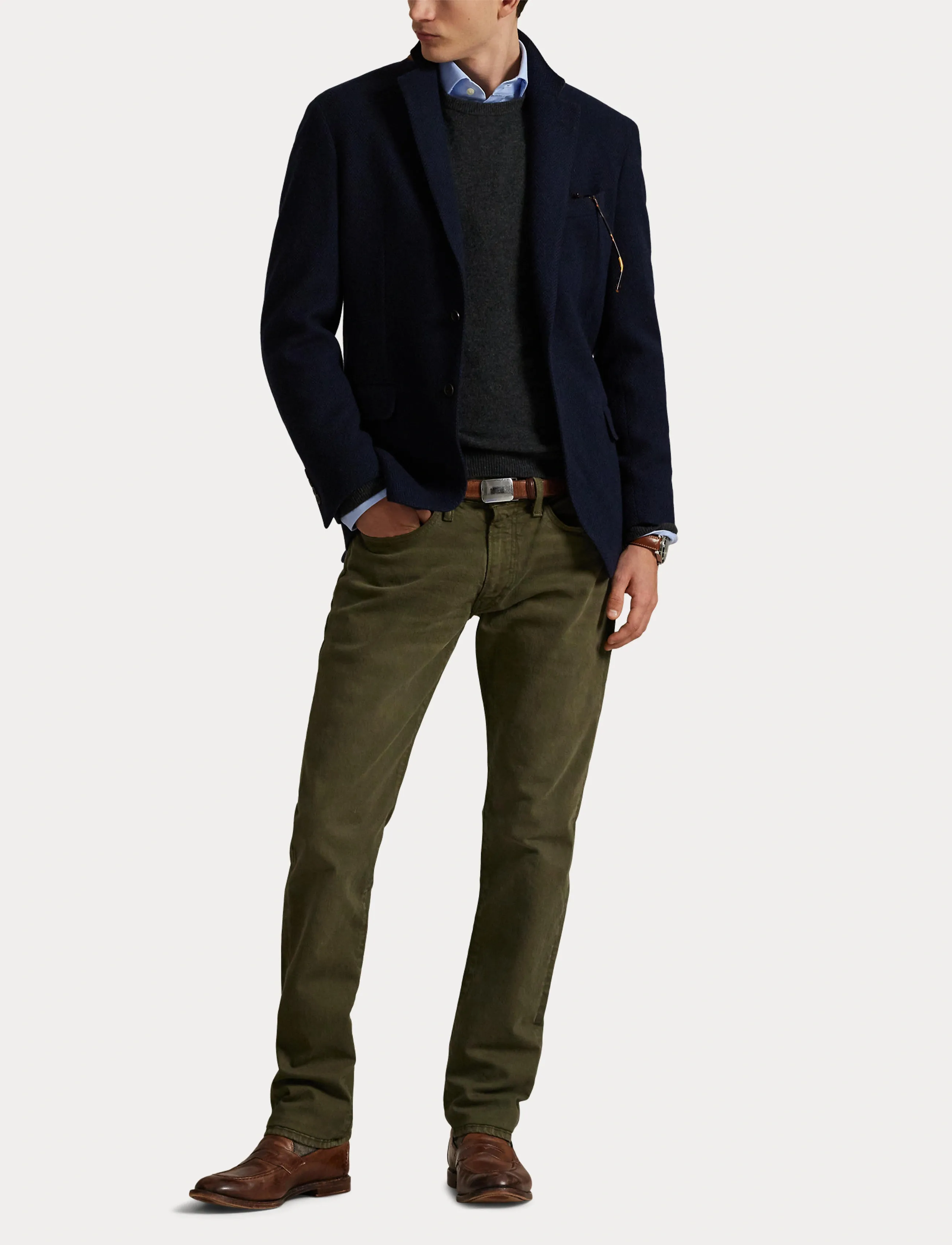 Polo Ralph Lauren - Sullivan Slim Polo Pony Stretch Jean - slim-gallabuxur - hdn dark loden - 4