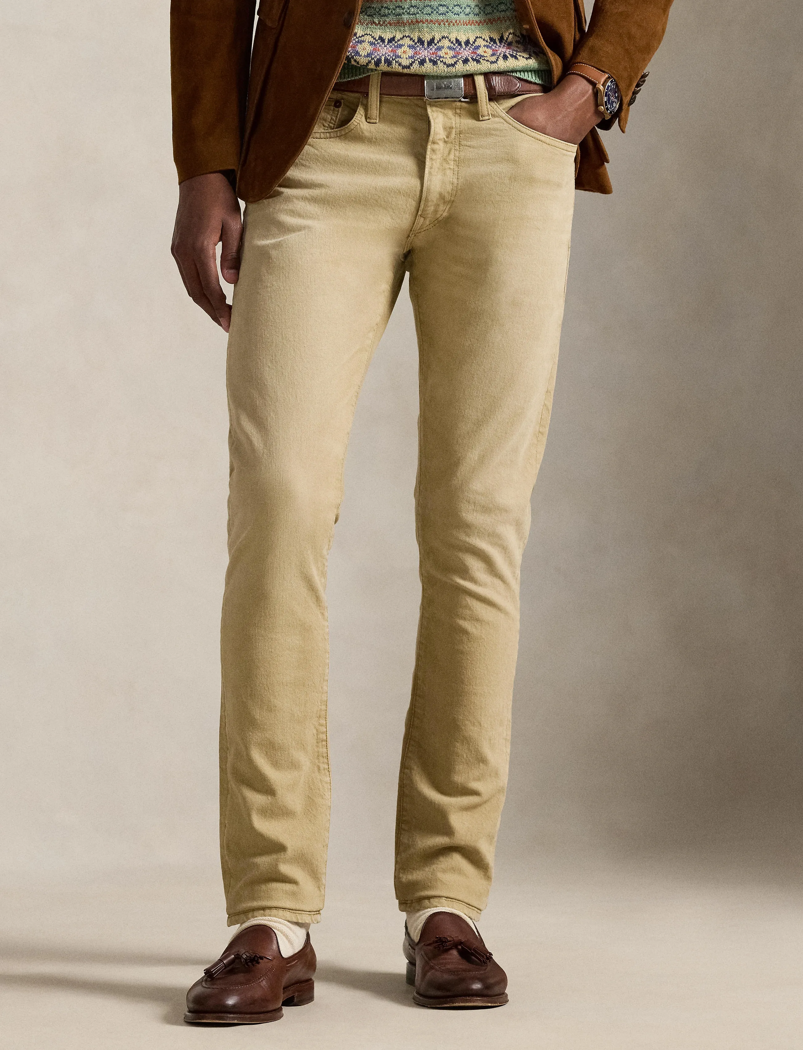 Polo Ralph Lauren Low Str Denim-Sullivan Slim, 32 x 32, Jeans, Braun - Männerswear