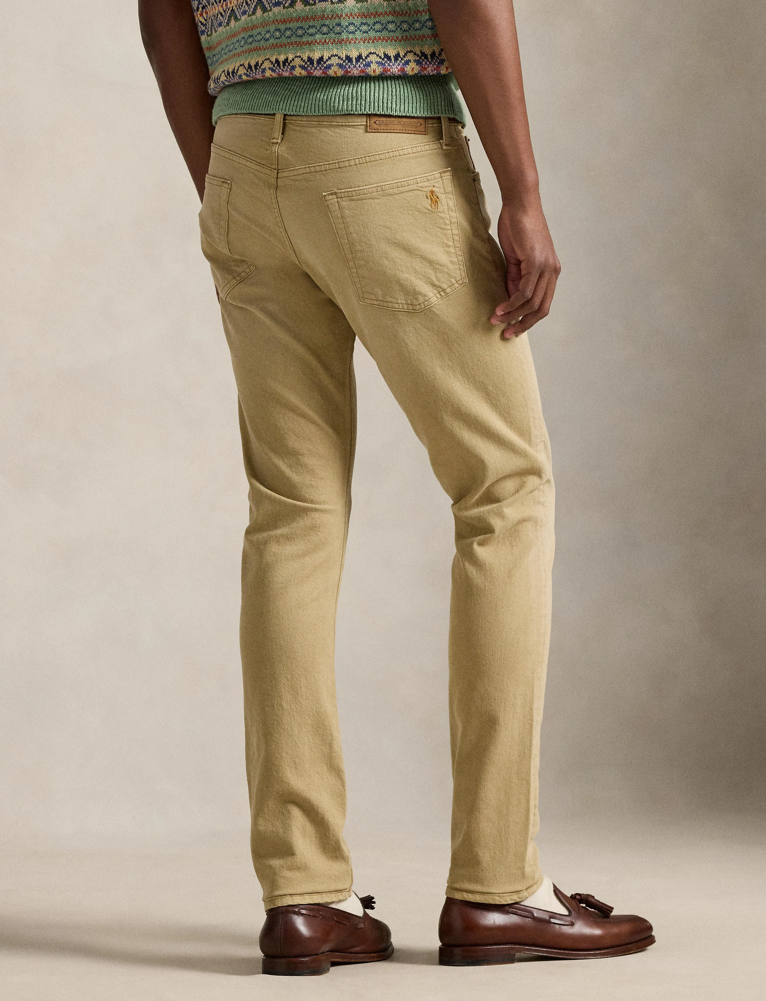 Polo Ralph Lauren - Sullivan Slim Polo Pony Stretch Jean - aptempti džinsai - hdn khaki hill - 3