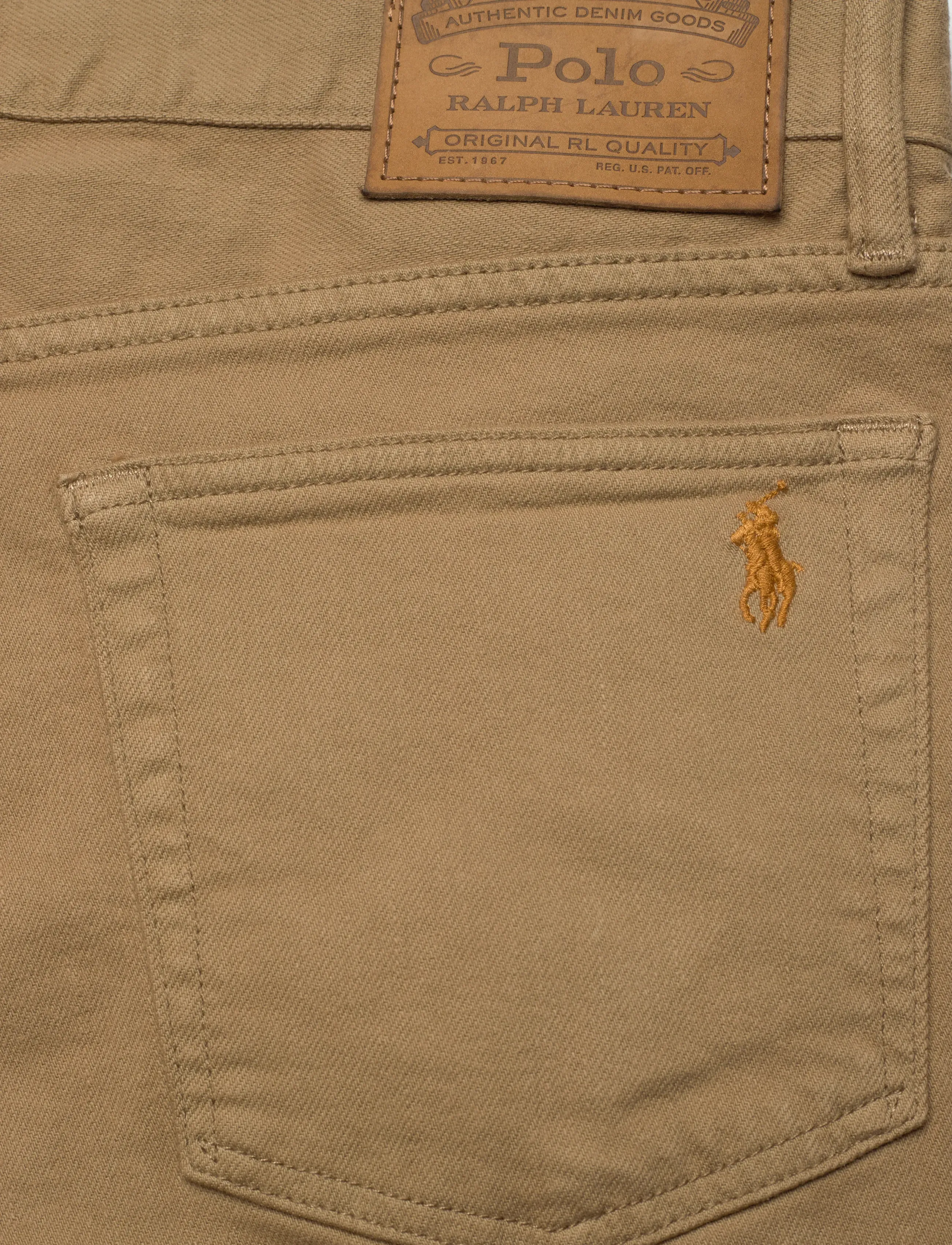 Polo Ralph Lauren - Sullivan Slim Polo Pony Stretch Jean - kitsad teksad - hdn khaki hill - 4