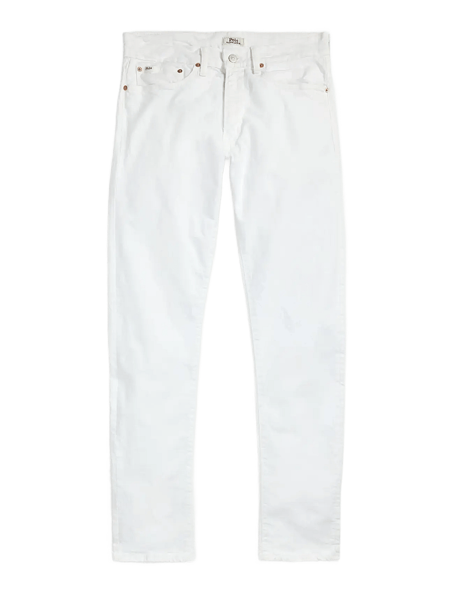 Polo Ralph Lauren - Sullivan Slim Polo Pony Stretch Jean - slim jeans - hdn white - 1