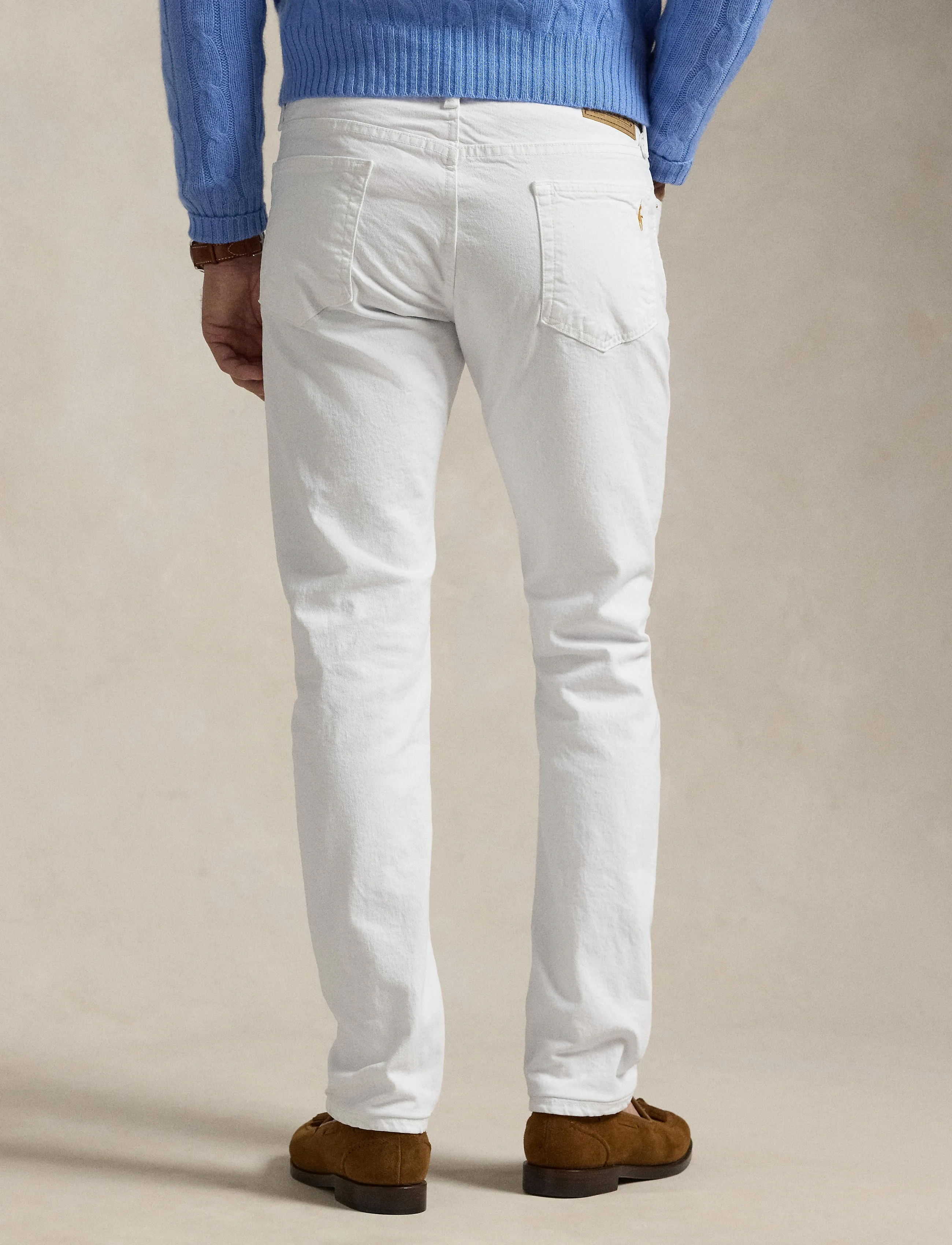 Polo Ralph Lauren - Sullivan Slim Polo Pony Stretch Jean - slim jeans - hdn white - 3