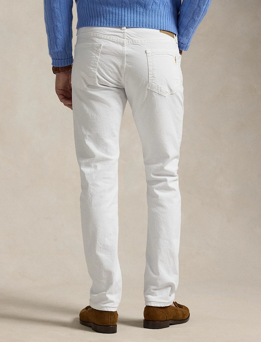 Polo Ralph Lauren - Sullivan Slim Polo Pony Stretch Jean - slim jeans - hdn white - 3