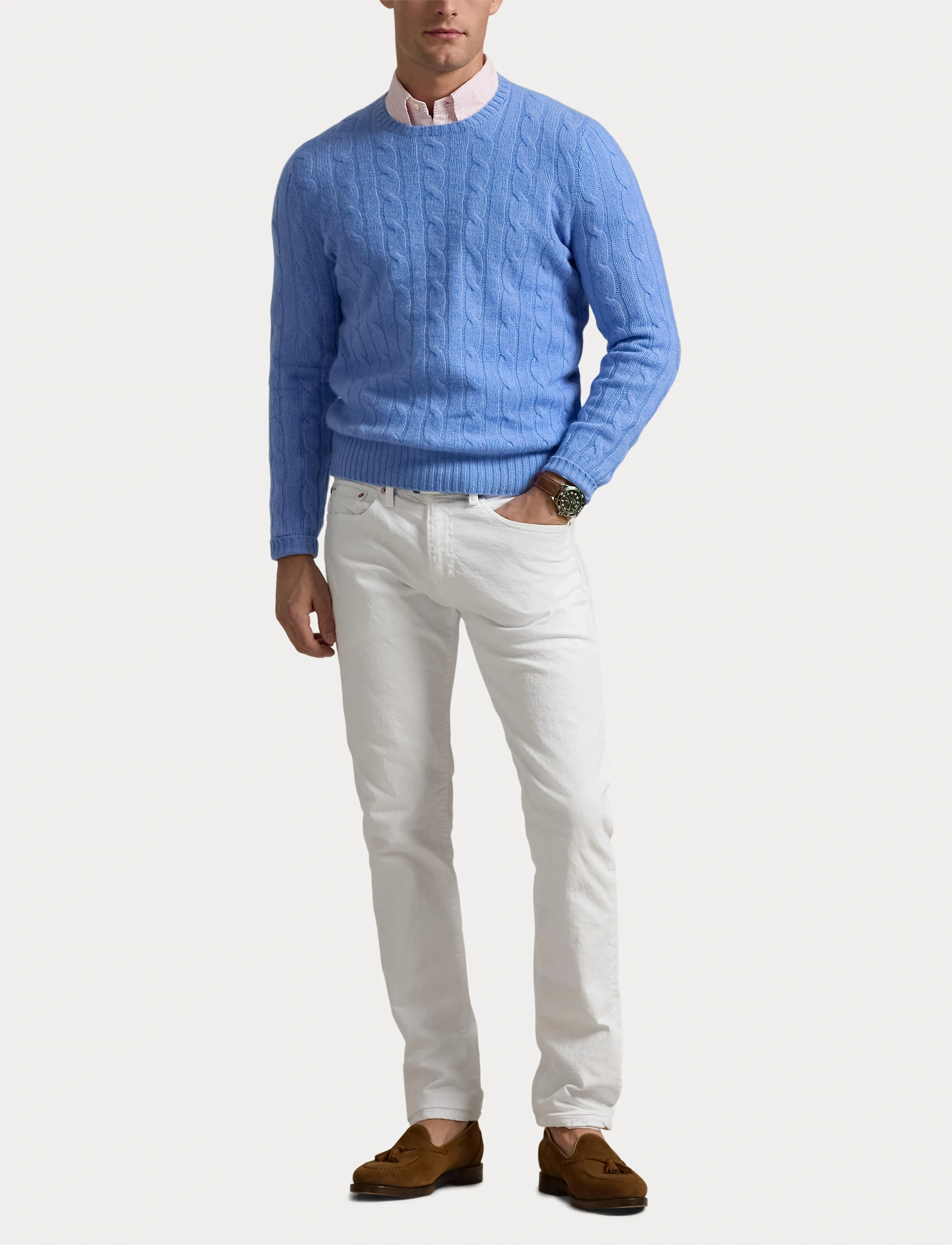 Polo Ralph Lauren - Sullivan Slim Polo Pony Stretch Jean - slim jeans - hdn white - 5