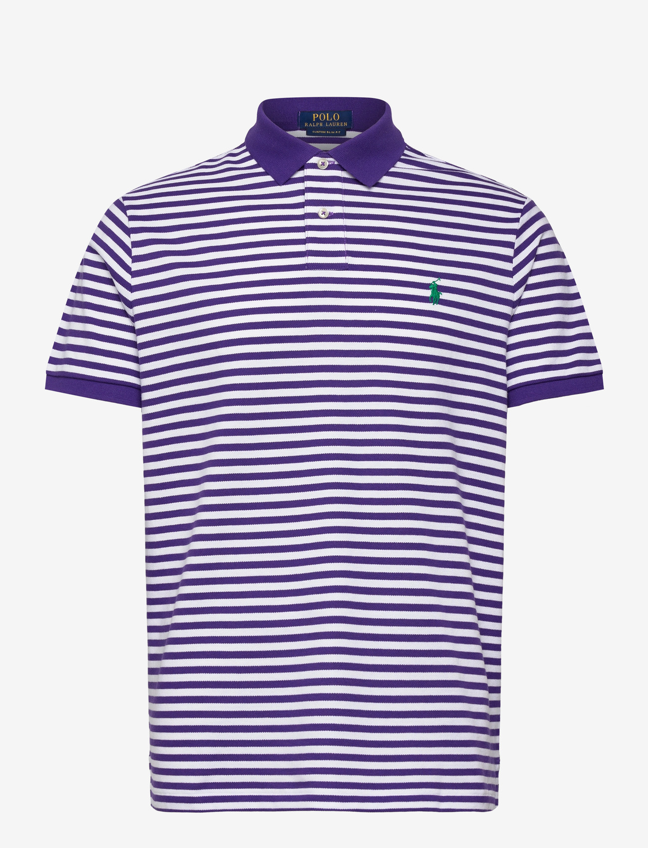 Polo Ralph Lauren - 20/1 YD MESH-SSL-PSH - kortärmade pikéer - cabana purple/whi - 0