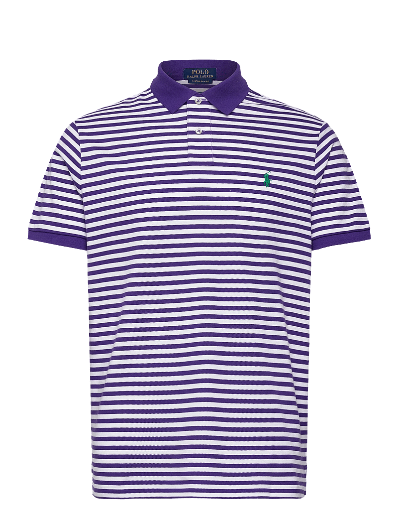 Polo Ralph Lauren - 20/1 YD MESH-SSL-PSH - kortärmade pikéer - cabana purple/whi - 0