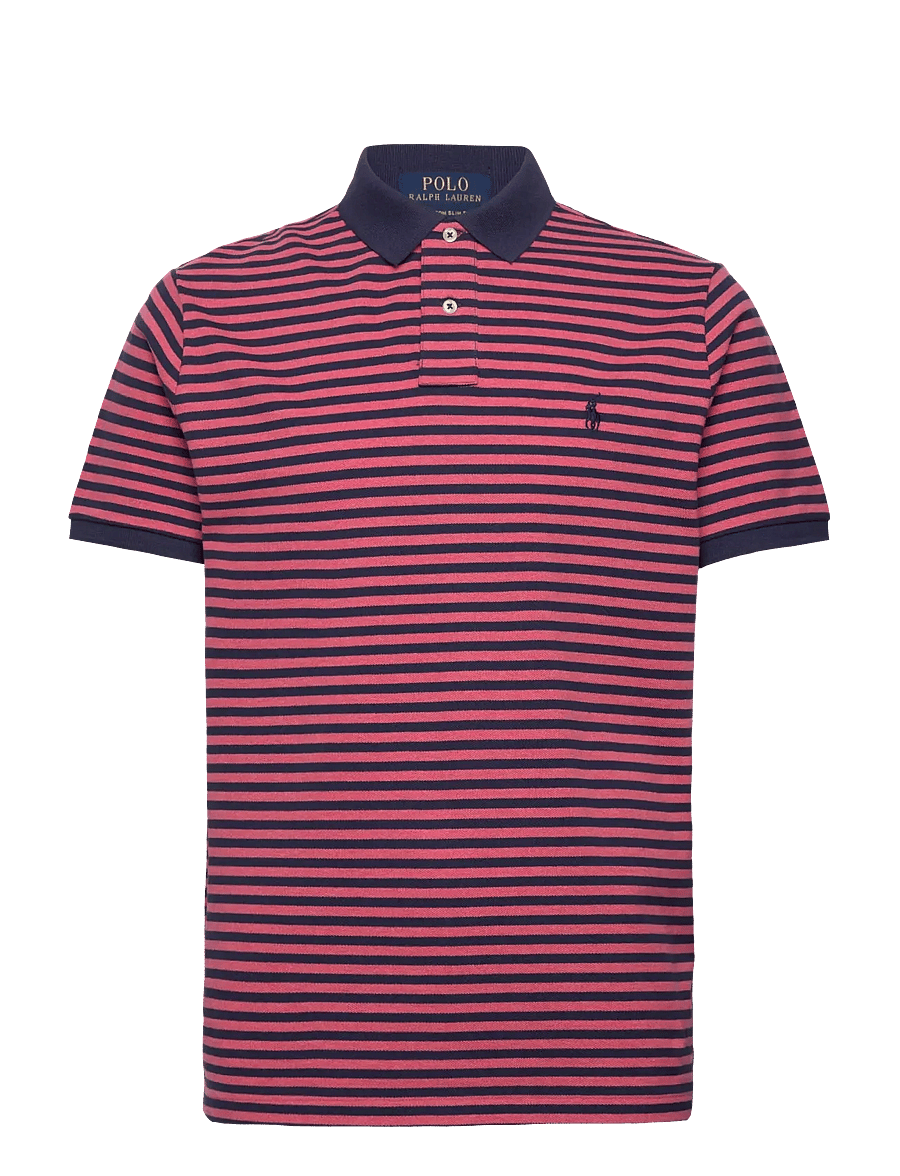 Polo Ralph Lauren - 20/1 YD MESH-SSL-PSH - kurzärmelig - salmon heather/ne - 0