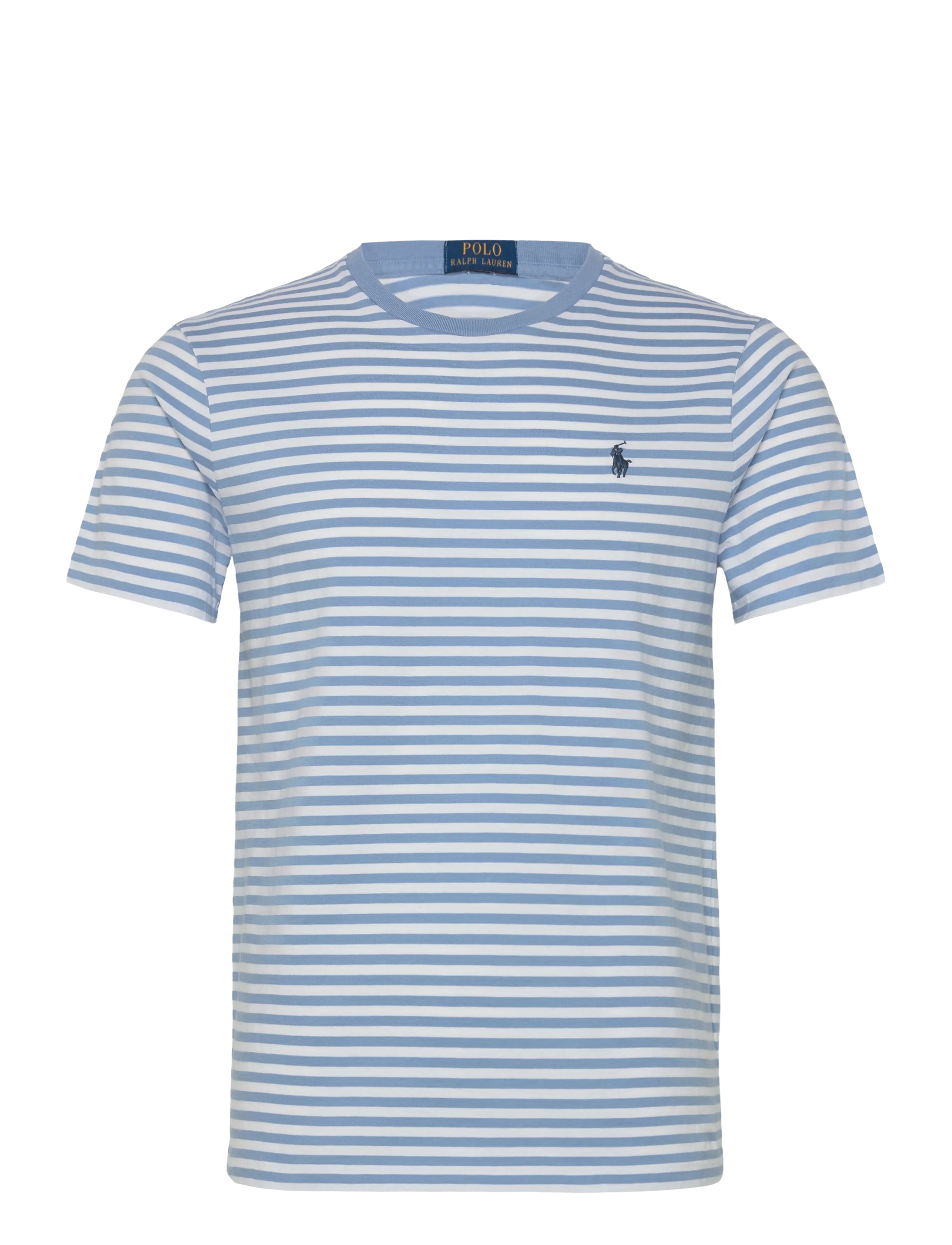 Polo Ralph Lauren Custom Slim Fit Striped Jersey T-Shirt - T-särgid - BRISTOL BLUE/WHIT / blue