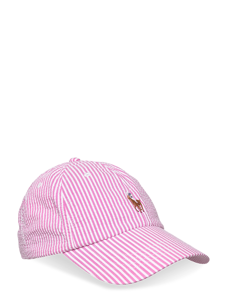 Polo Ralph Lauren - Seersucker Ball Cap - nokamütsid - resort rose seers - 0