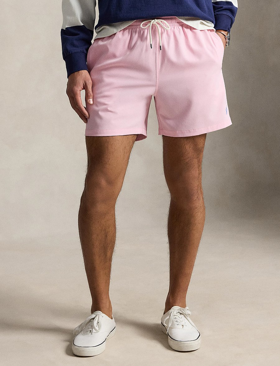 Polo Ralph Lauren - RECYCLED POLYESTER-TRAVELER SHORT - badehose - carmel pink/austi - 0