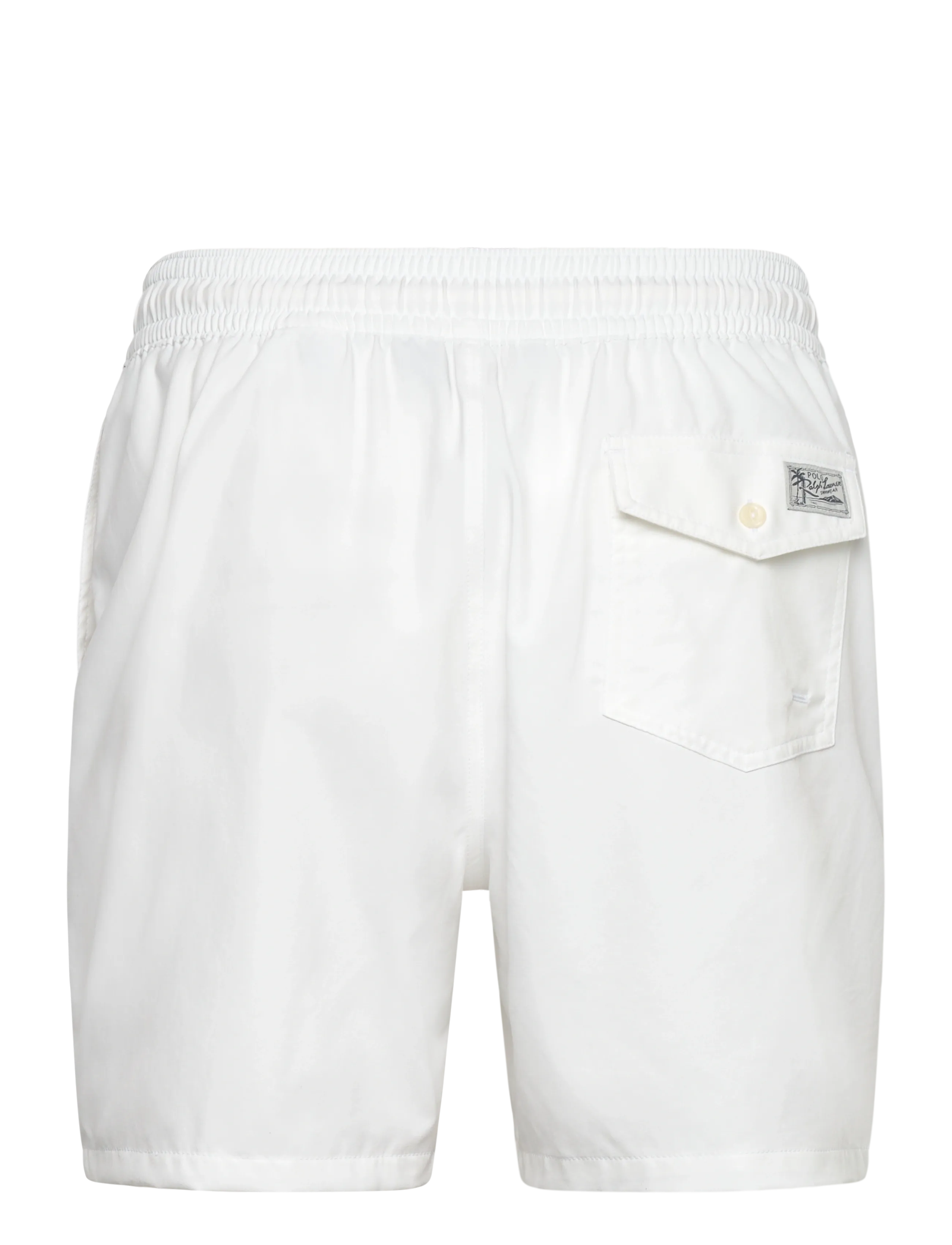 Polo Ralph Lauren - 5.75-Inch Traveler Classic Swim Trunk - badeshorts - white - 1
