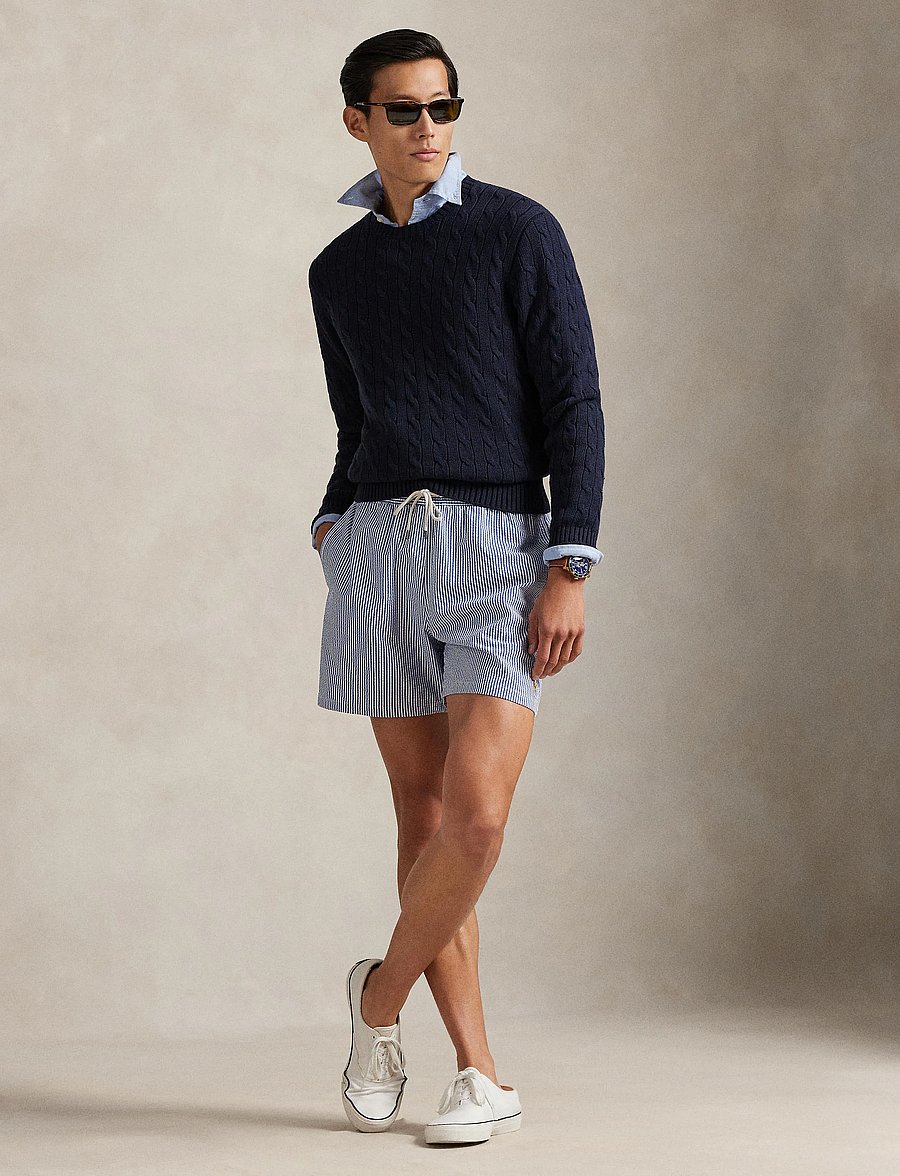 Polo Ralph Lauren - 5.75-Inch Traveler Classic Swim Trunk - badehose - cruise royal seer - 3