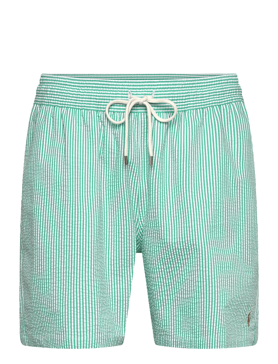 Polo Ralph Lauren - 5.75-Inch Traveler Classic Swim Trunk - badeshorts - key west green st - 0