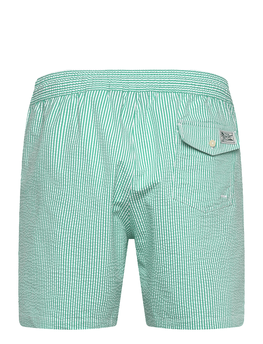 Polo Ralph Lauren - 5.75-Inch Traveler Classic Swim Trunk - badeshorts - key west green st - 1