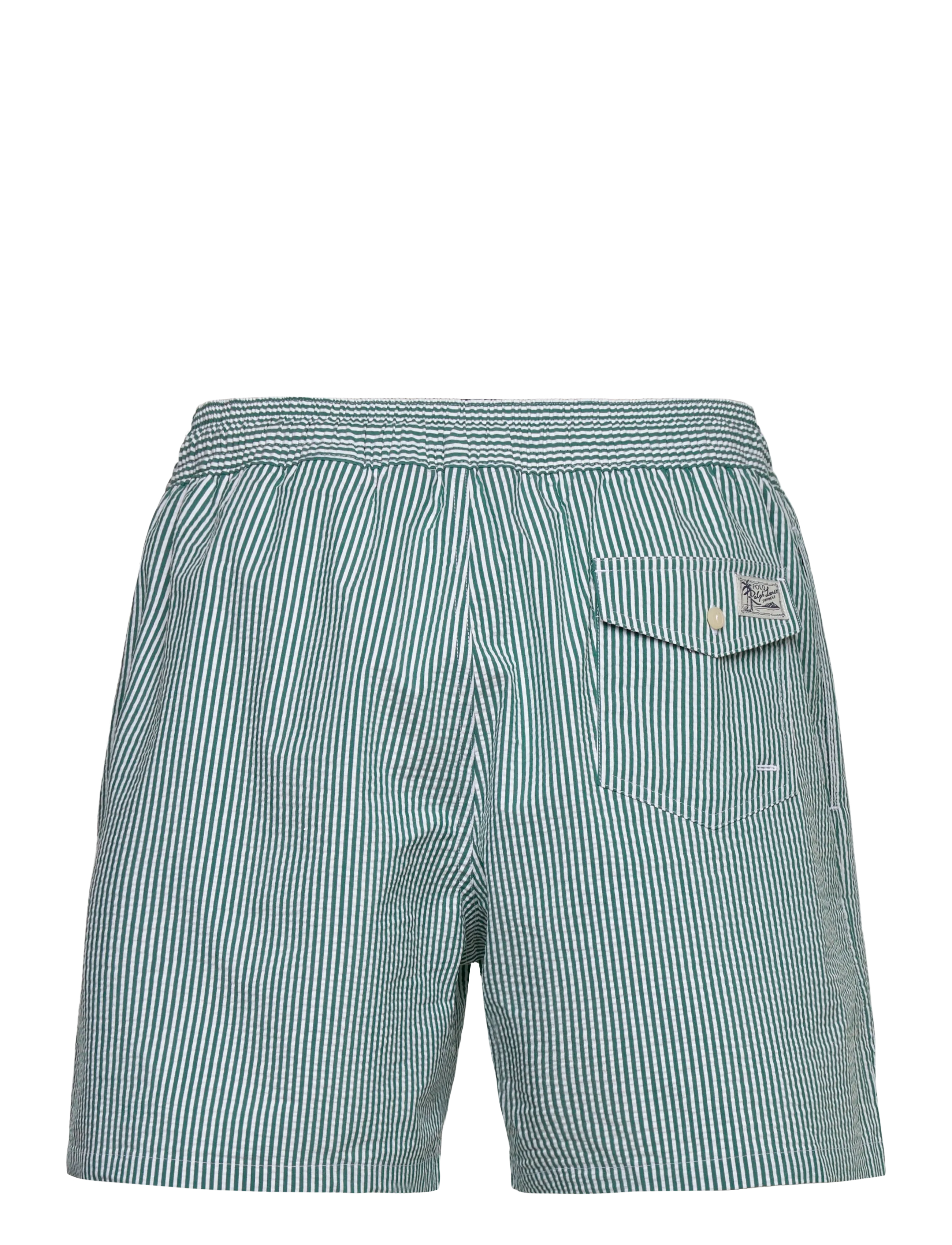 Polo Ralph Lauren - 5.75-Inch Traveler Classic Swim Trunk - badeshorts - new forest seersu - 1