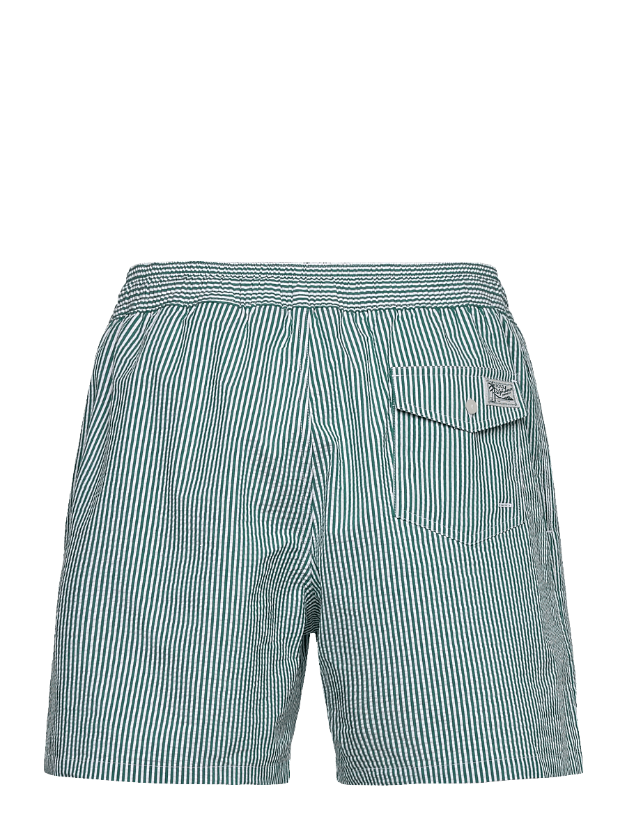 Polo Ralph Lauren - 5.75-Inch Traveler Classic Swim Trunk - swim shorts - new forest seersu - 1