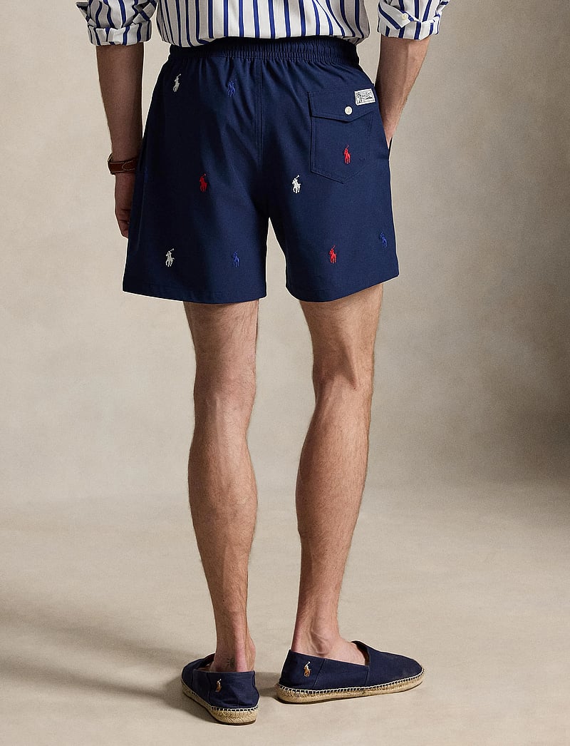Polo Ralph Lauren - 5.75-Inch Traveler Classic Swim Trunk - swim shorts - newport navy w/ao - 5