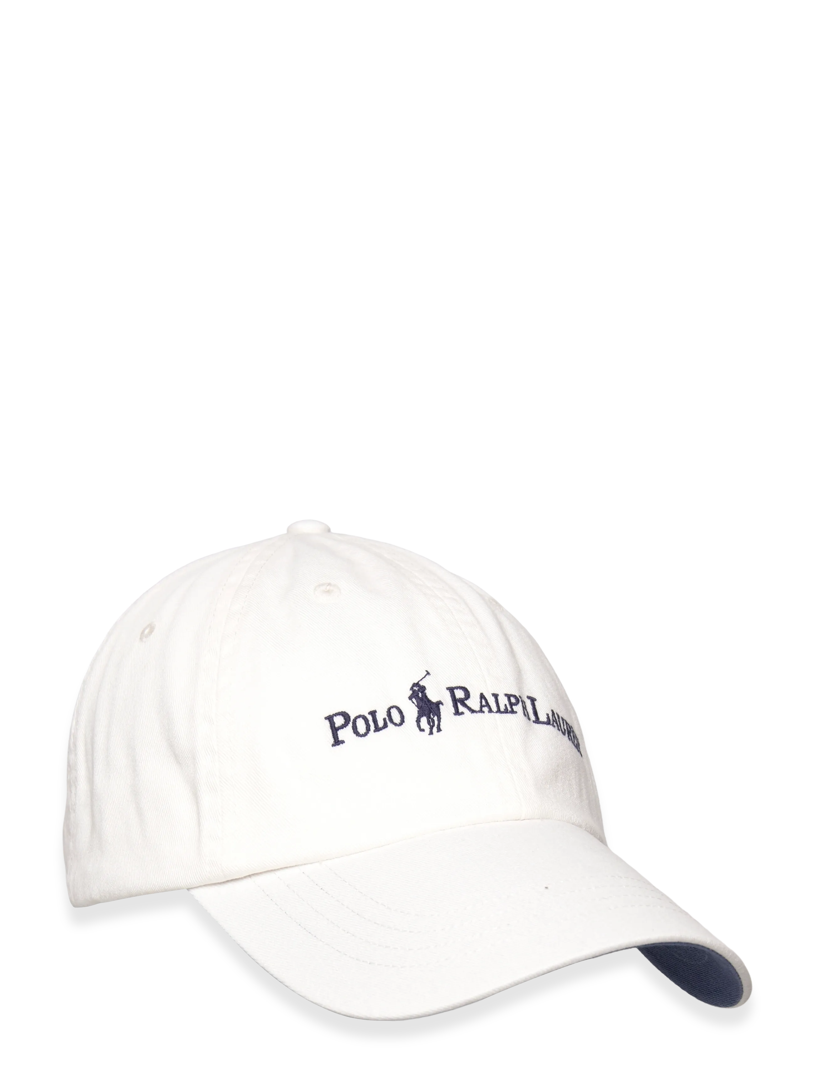 Polo Ralph Lauren Cotton Twill Ball Cap, One Size, Headwear, Weiß - Caps, Männerswear
