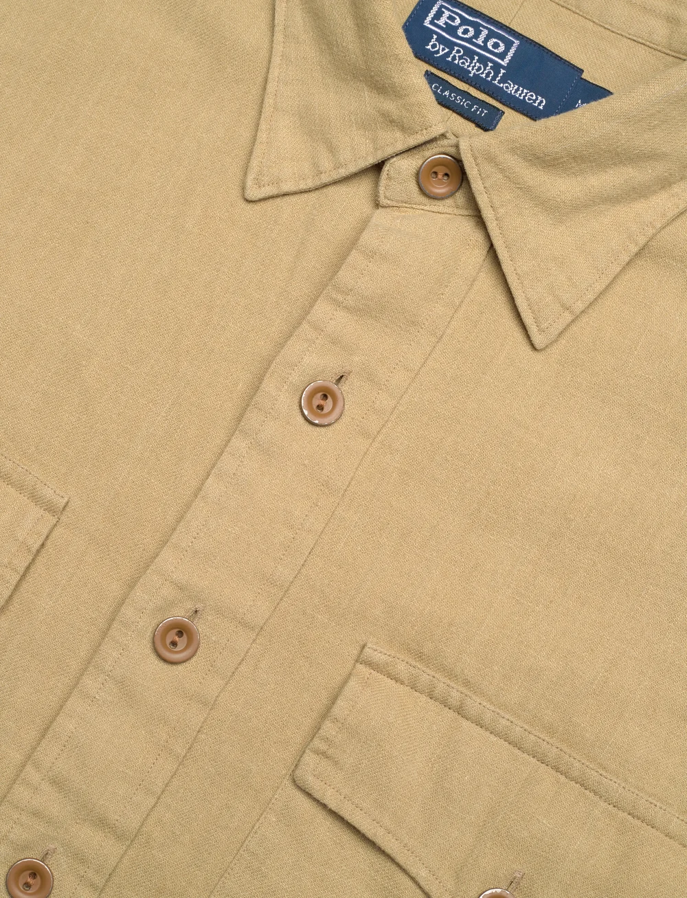 Polo Ralph Lauren - COTTON LINEN-CLHOPEMILS - leinenhemden - 92 khaki - 3