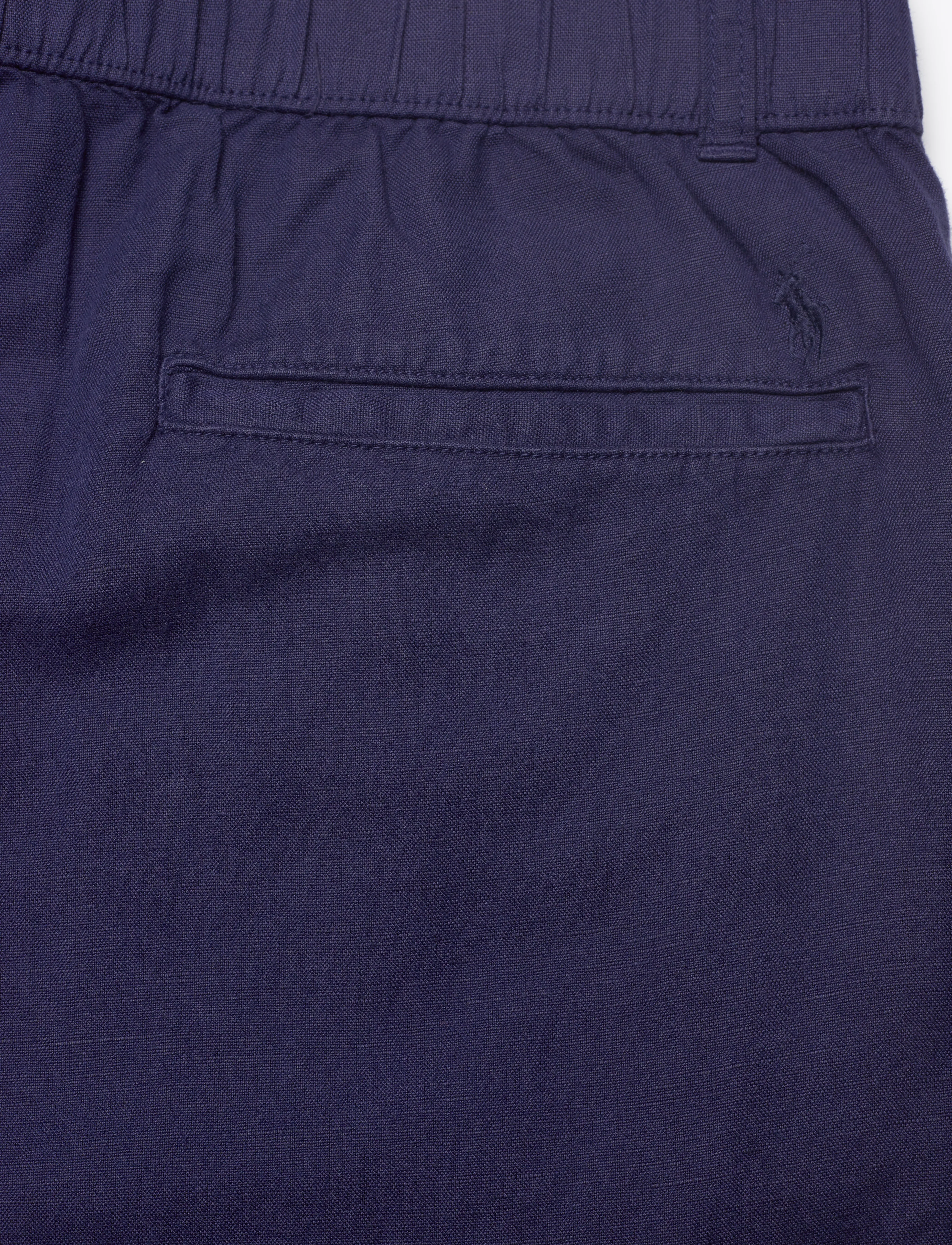 Polo Ralph Lauren - GD COTTON LINEN-PREPSTER EASY PANT - newport navy - 4