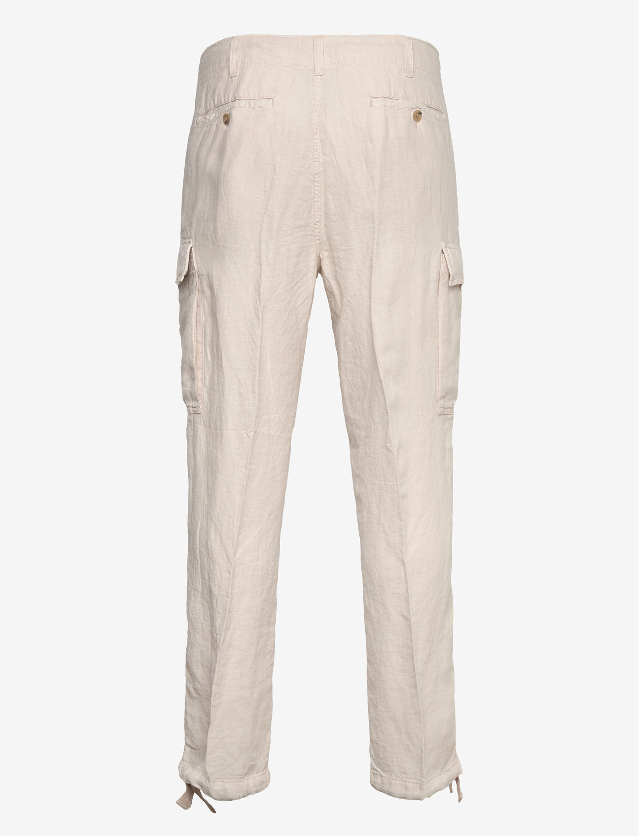 Polo Ralph Lauren - Lateef Slim Tapered Fit Linen Cargo Pant - linnebyxor - dove grey - 1