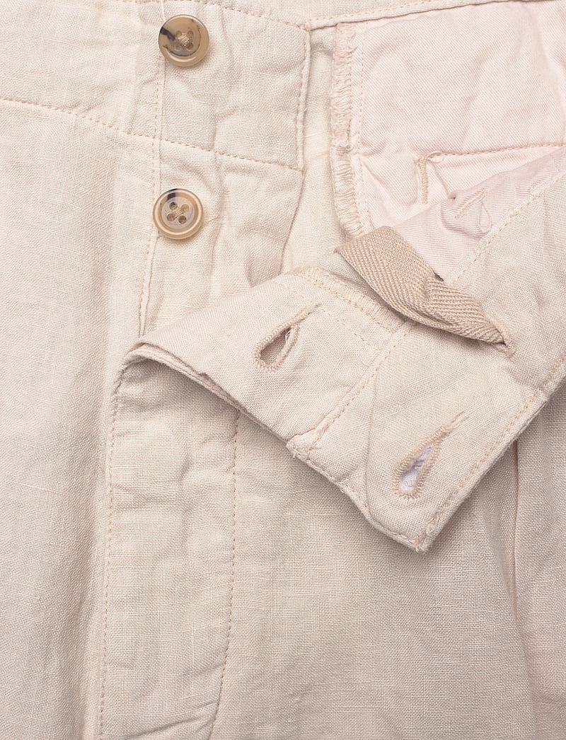 Polo Ralph Lauren - Lateef Slim Tapered Fit Linen Cargo Pant - linnebyxor - dove grey - 3