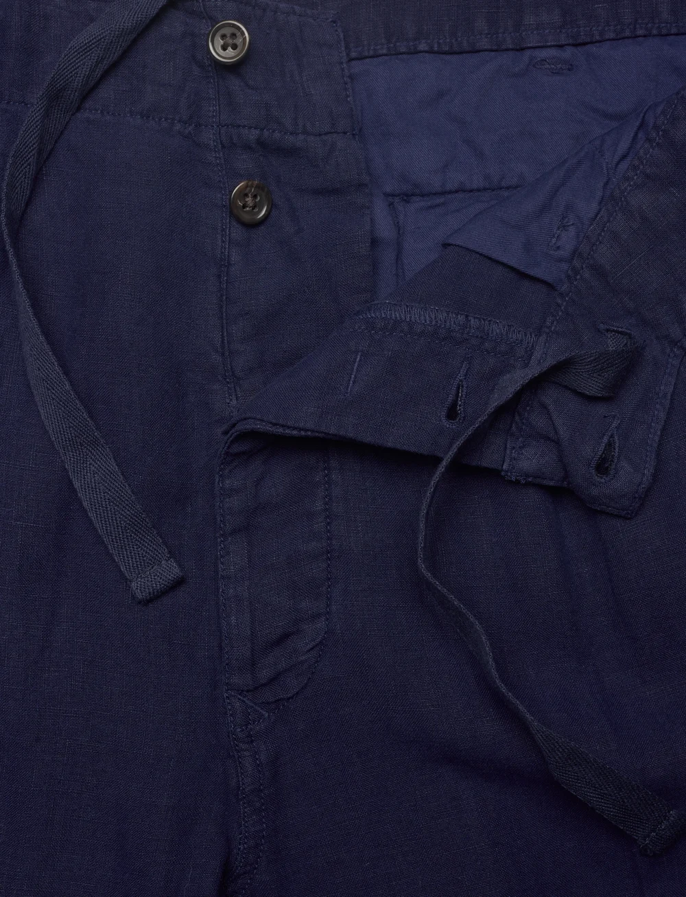 Polo Ralph Lauren - Lateef Slim Tapered Fit Linen Cargo Pant - hørbukser - newport navy - 3