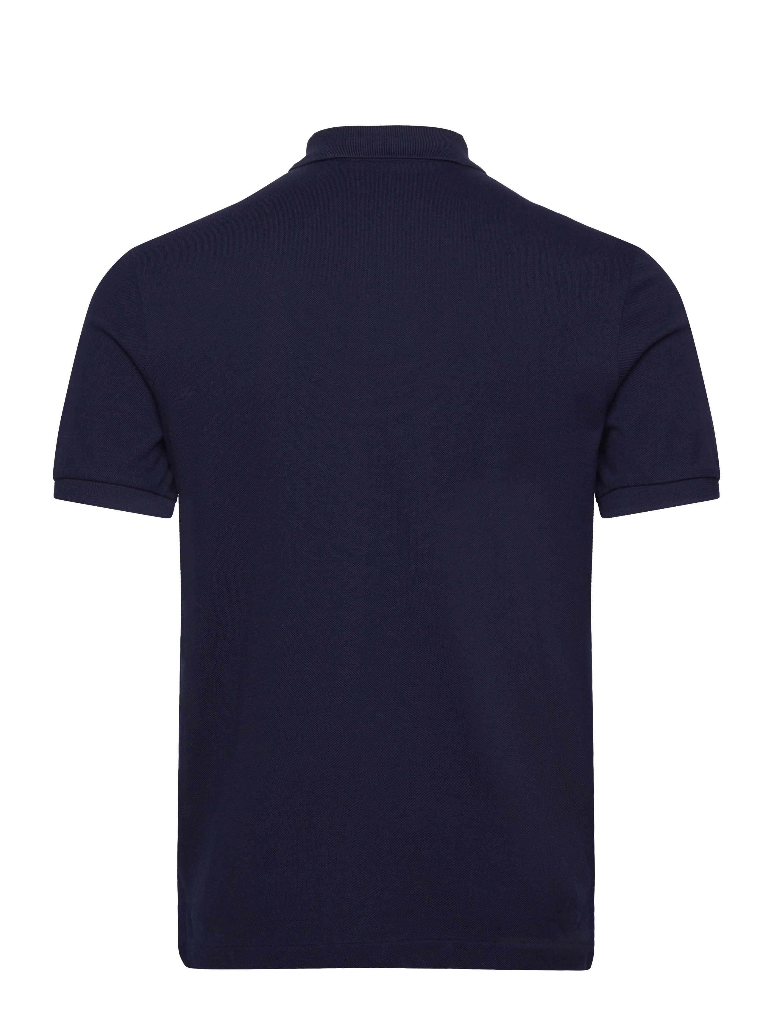 Polo Ralph Lauren - Classic Fit Leather-Pony Mesh Polo Shirt - refined navy - 1