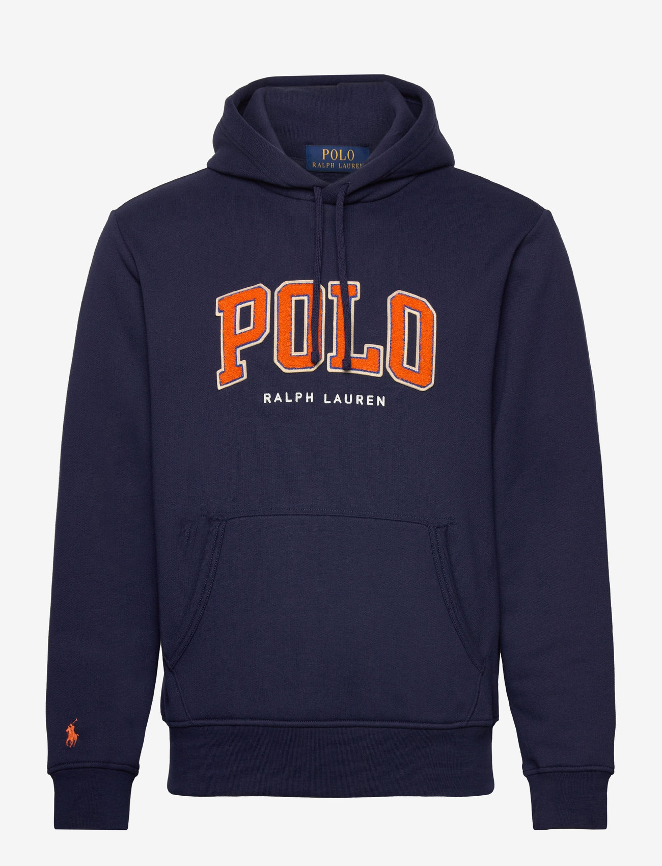 Polo Ralph Lauren - The RL Fleece Logo Hoodie - hættetrøjer - cruise navy - 0