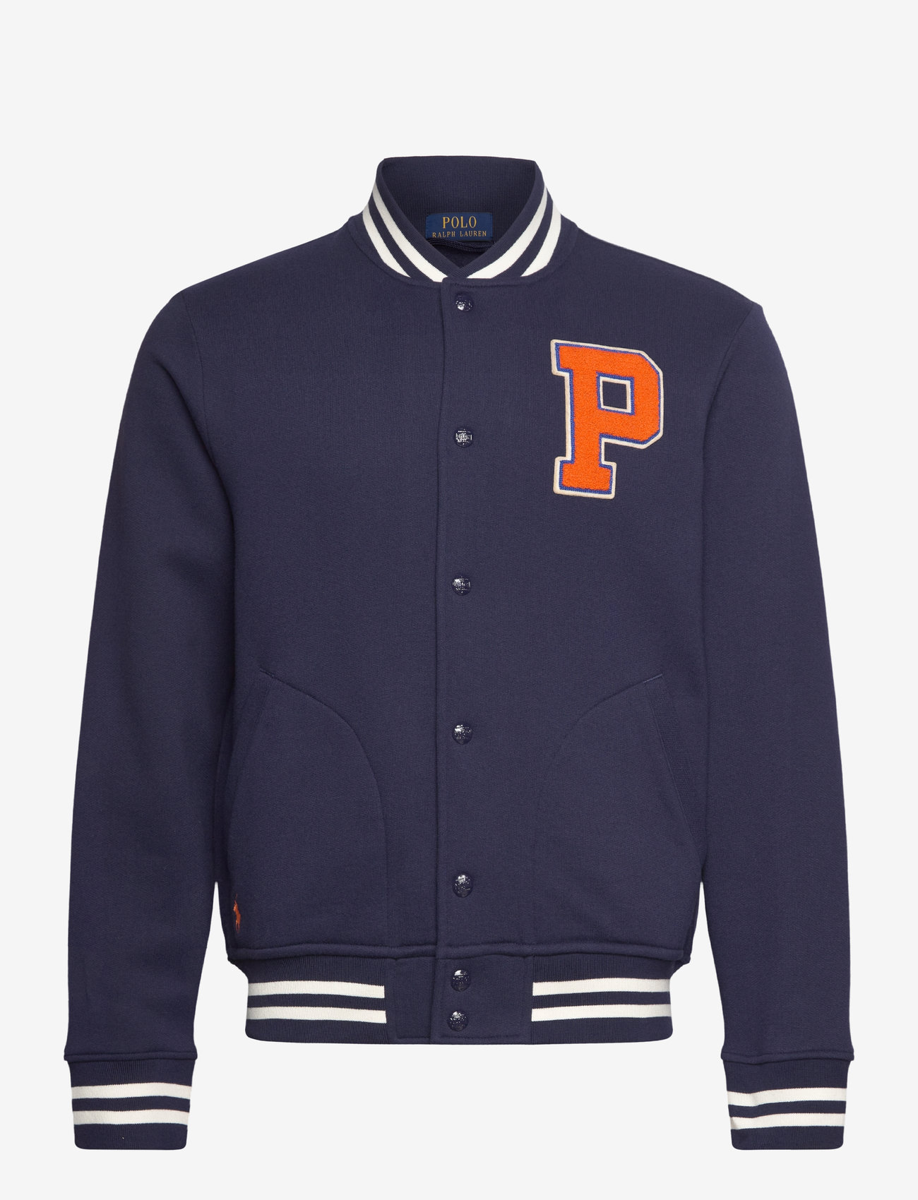 Polo Ralph Lauren - The RL Fleece Baseball Jacket - varsity jackor - cruise navy - 0