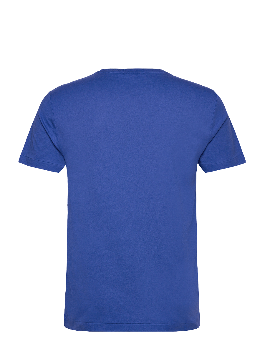 Polo Ralph Lauren - Custom Slim Fit Logo Jersey T-Shirt - kurzärmelige t-shirts - new iris blue - 1