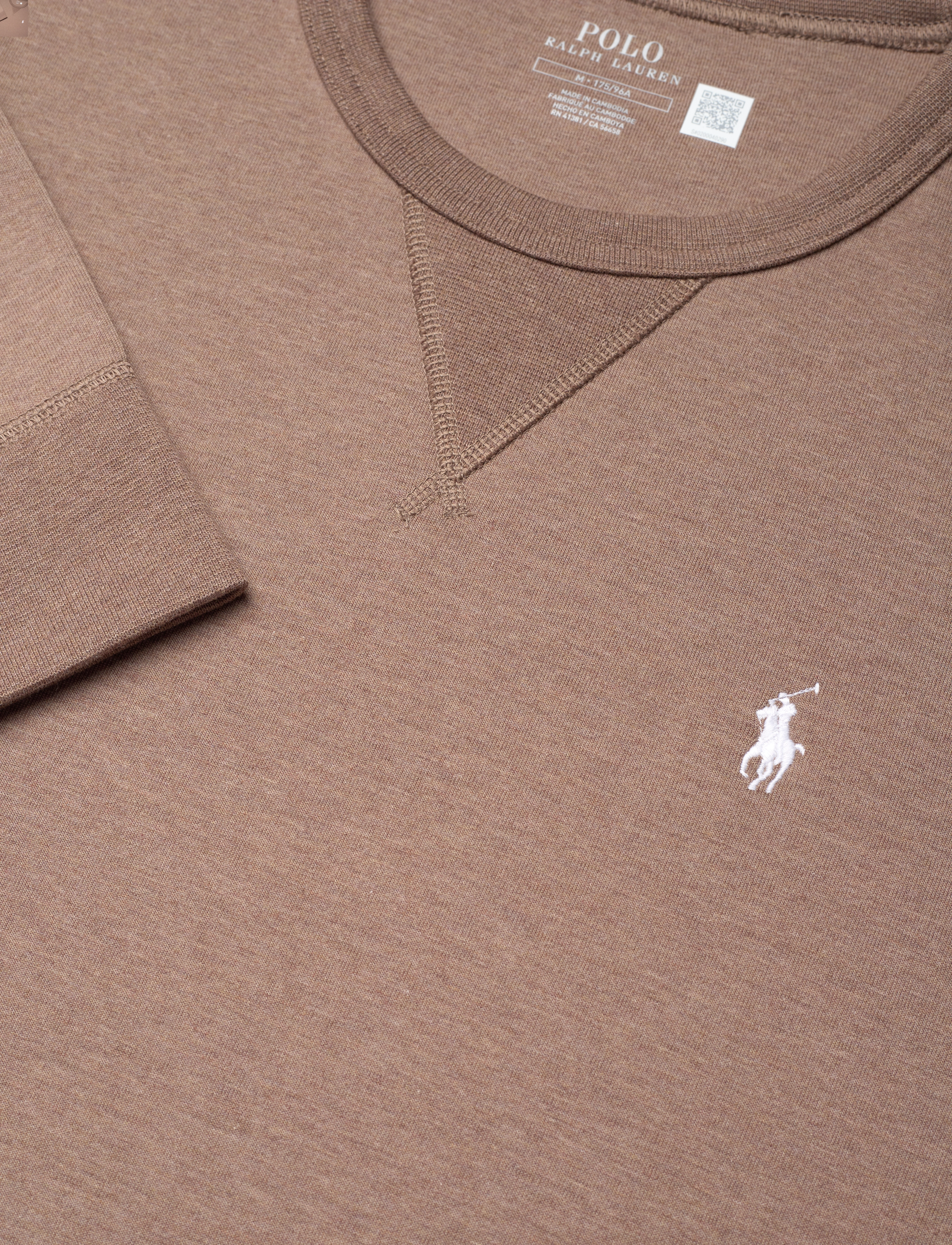 Polo Ralph Lauren - Double-Knit Sweatshirt - brown heather - 2