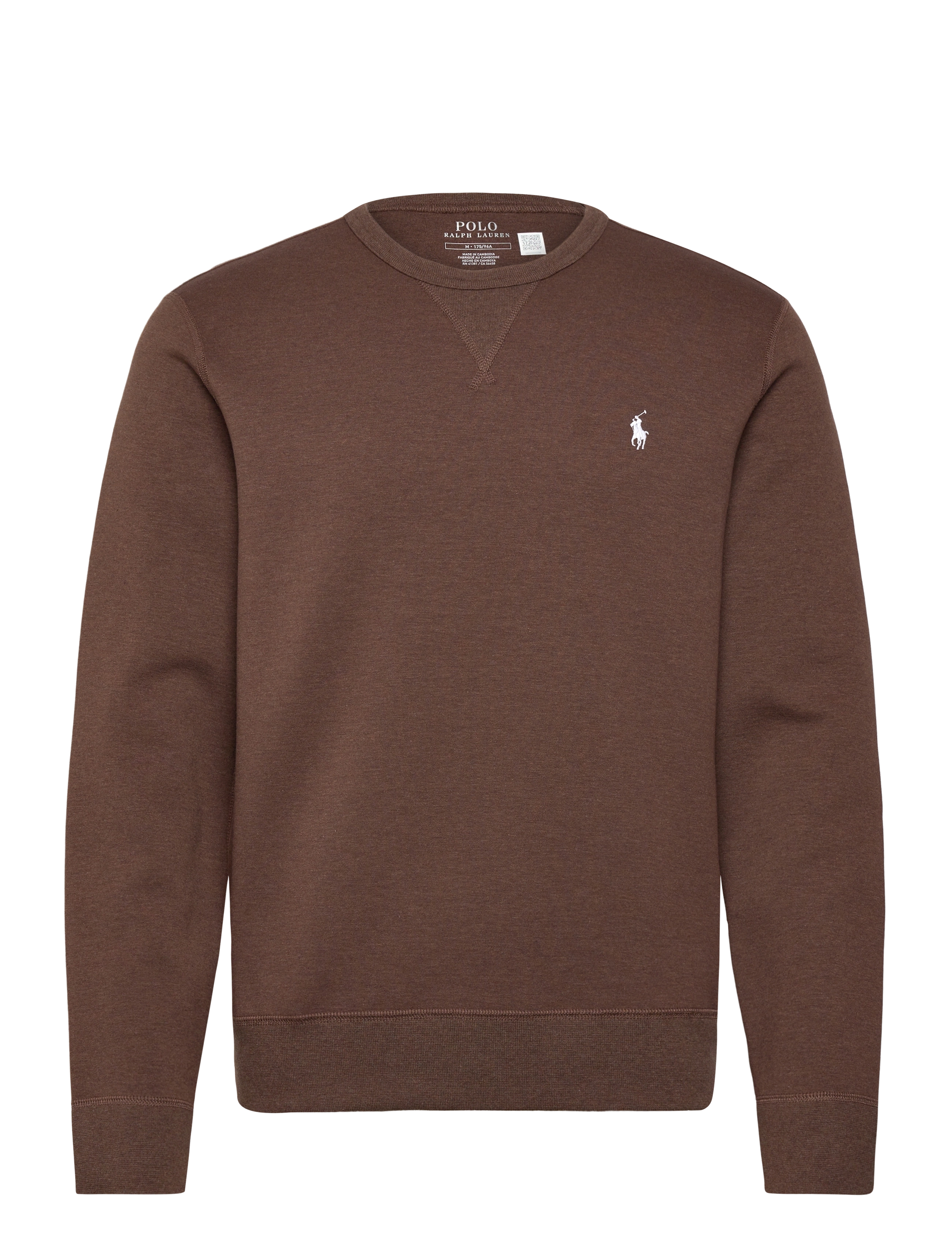 Polo Ralph Lauren Double-Knit Sweatshirt - Kleidung - NUTMEG BROWN HEAT / brown